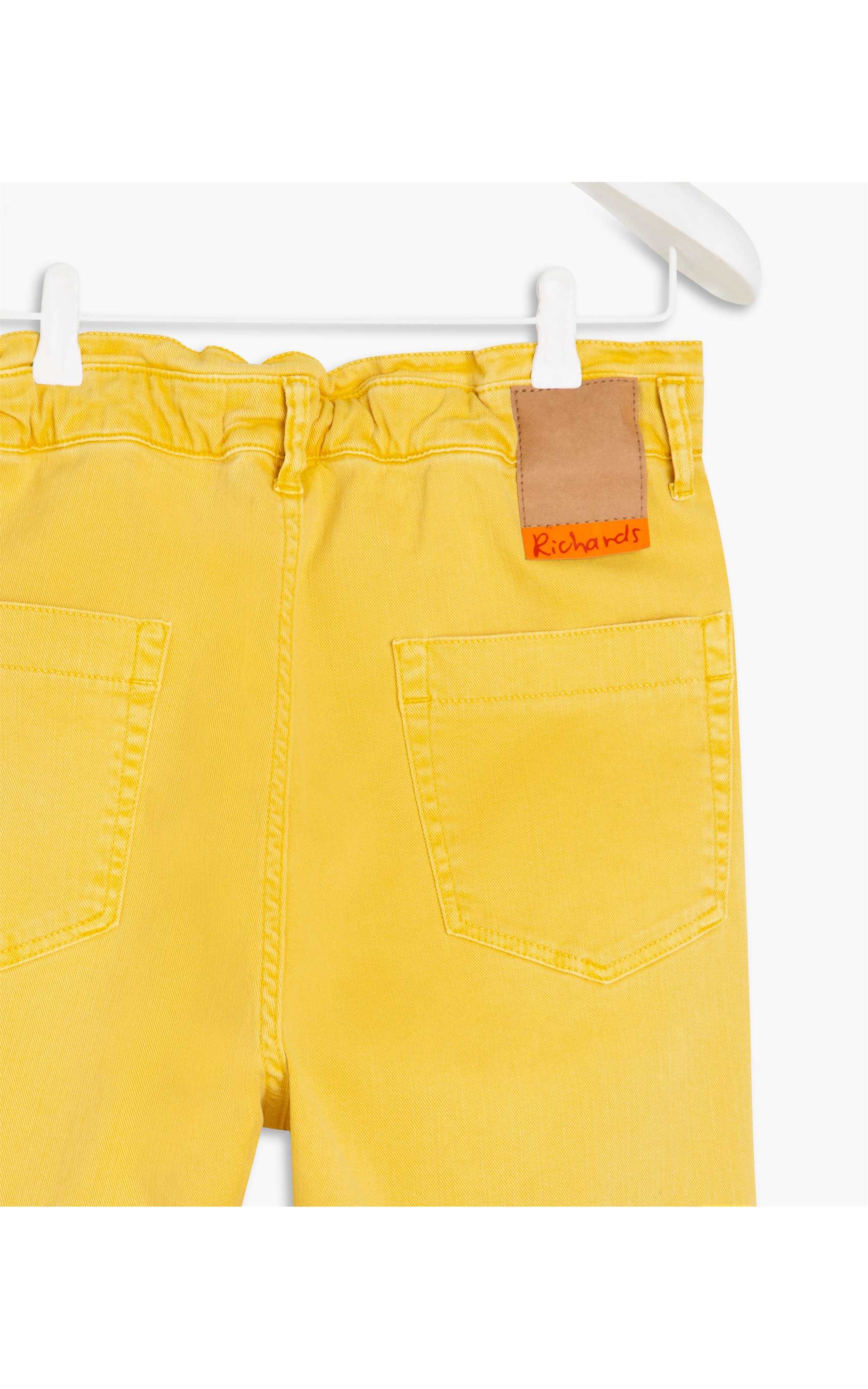 Calça Daisy Denim Color Stretch Baggy Mostarda