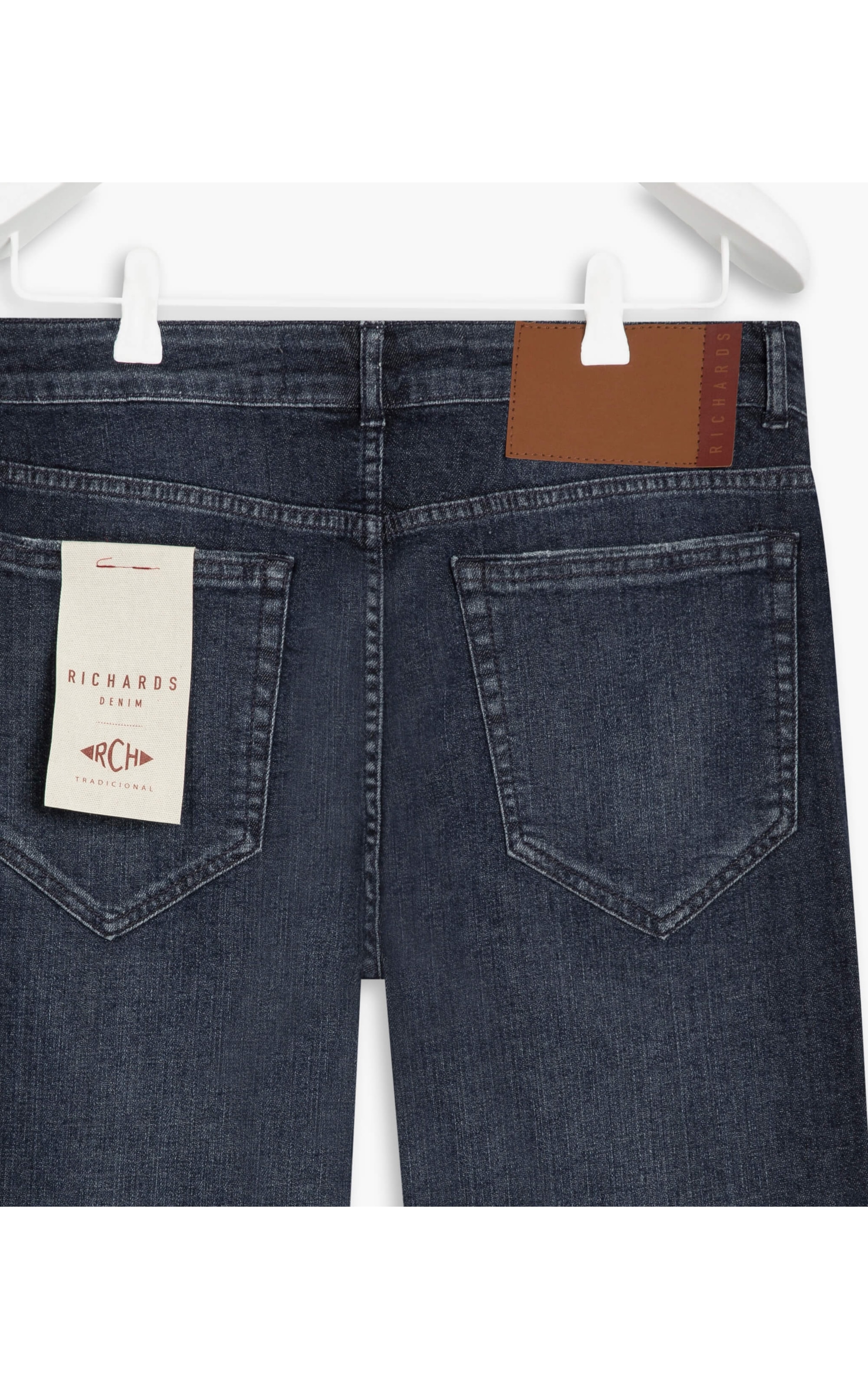Calça Dark Indigo Tradicional Jack Rchl97-Lav.Escuro C/Used