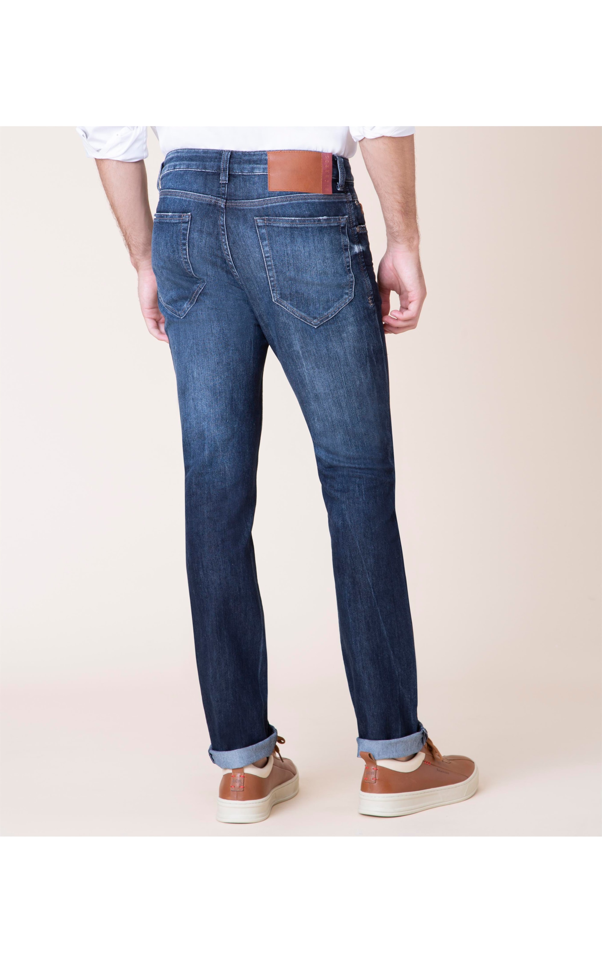 Calça Dark Lake Custom Jey Lav.Escuro C/ Tank e 3d