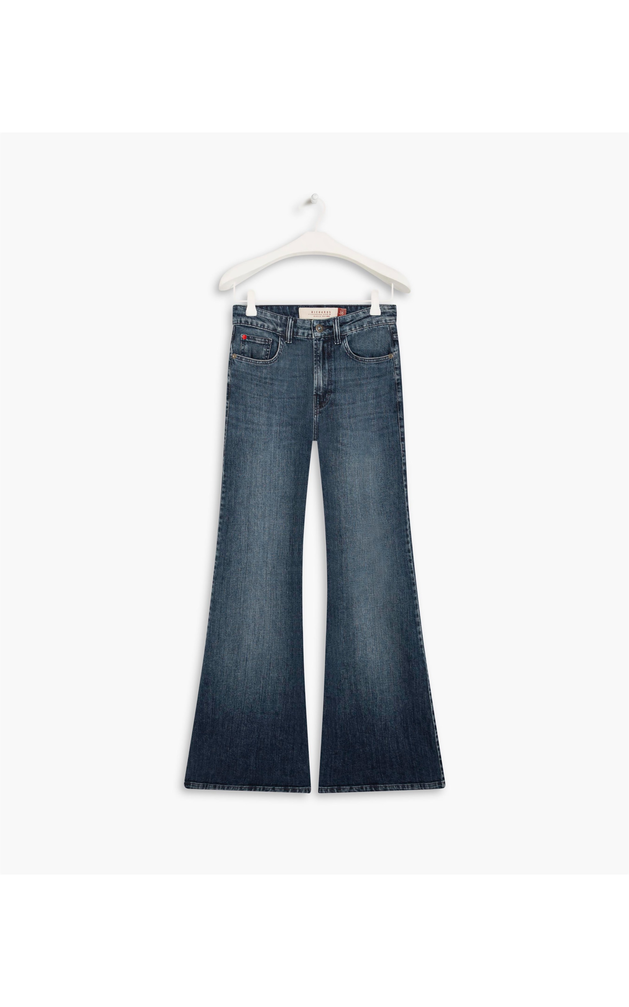 Calça Dark Sea Elastic Flare May Rchl209-Lav.Medio