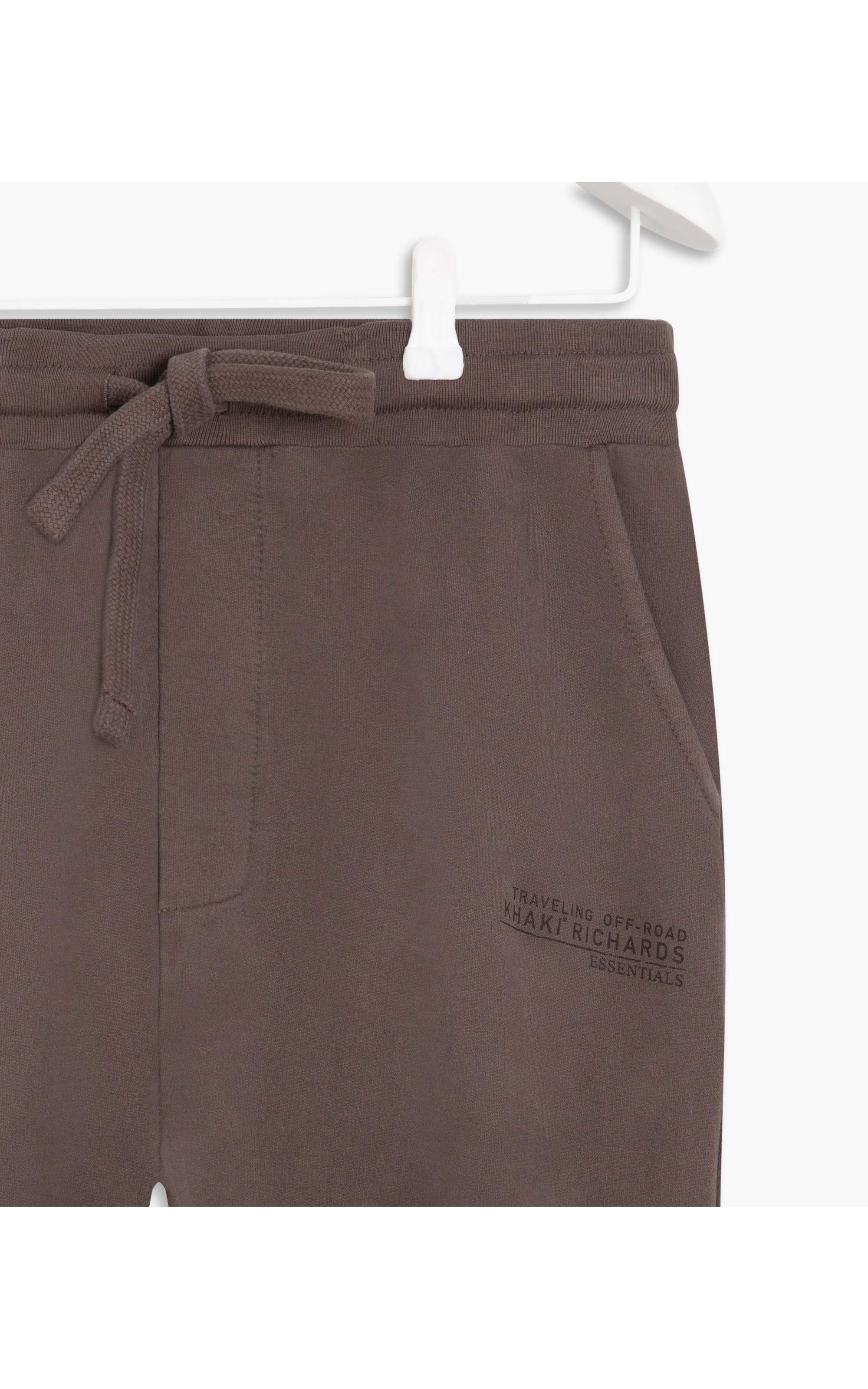 Calça de Moletom Khaki Essentials Tabaco