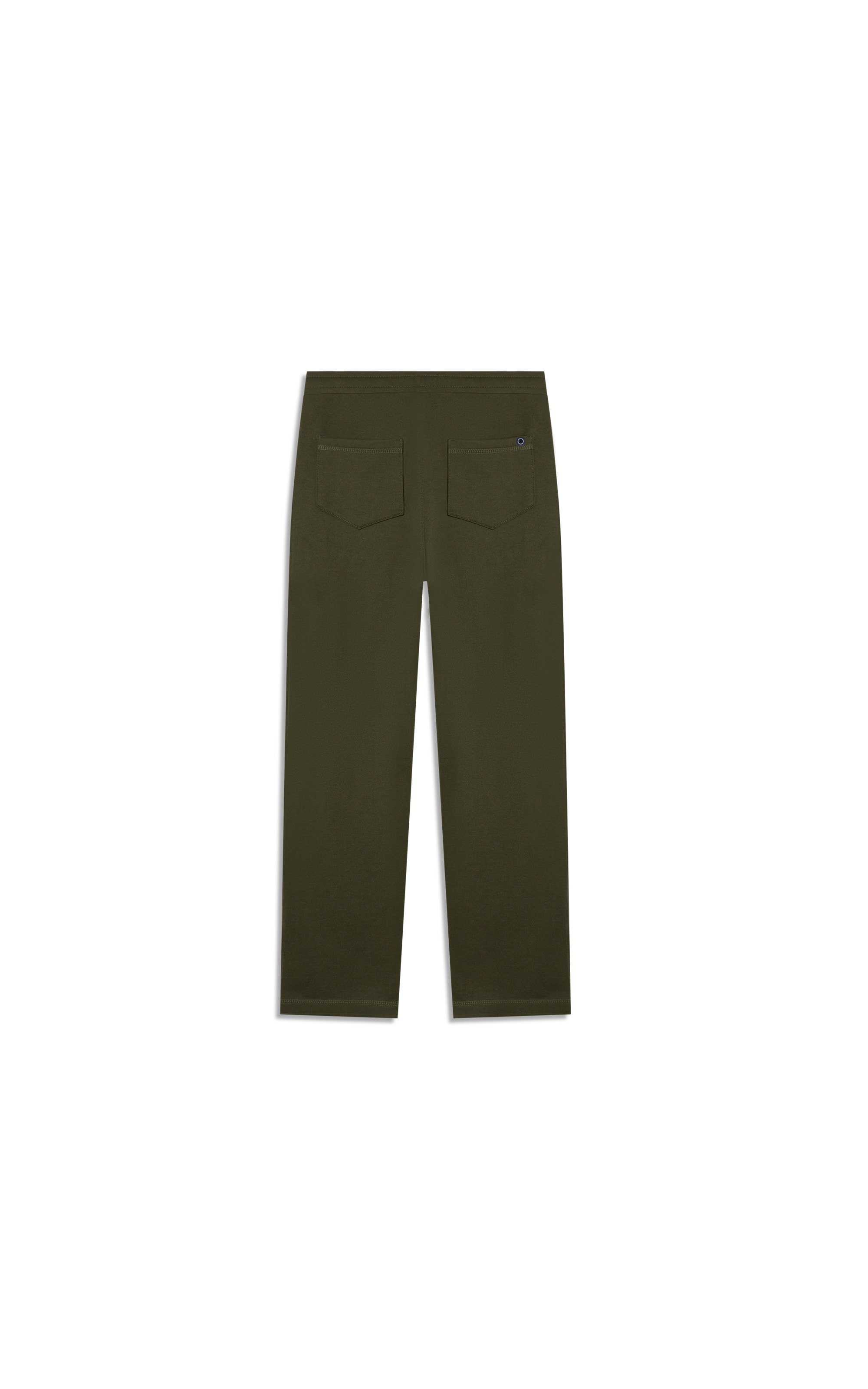 Calca de Moletom Sem Felpa Matteo Verde Militar
