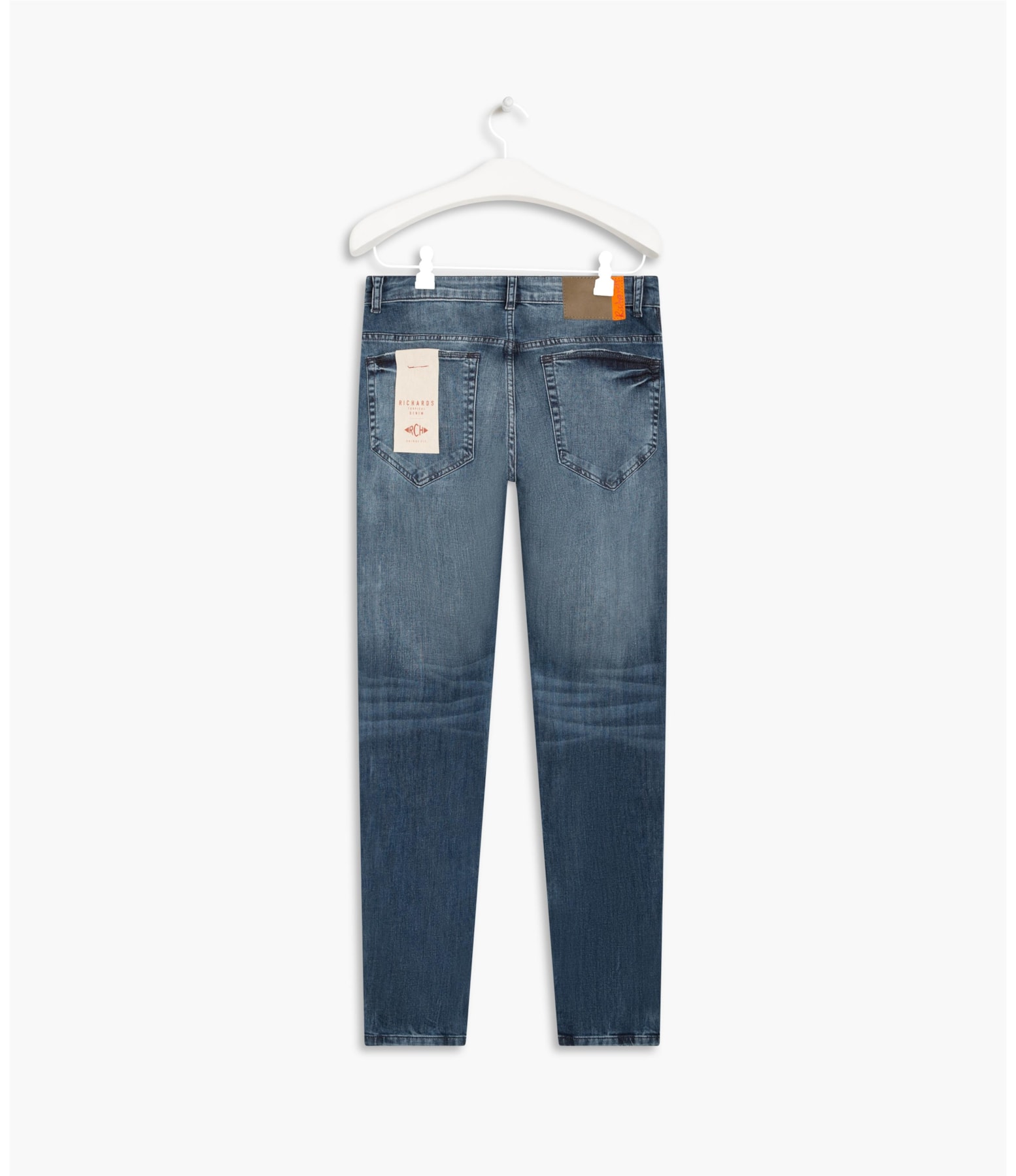 Calça Deep Blue Skinny Mat                                         