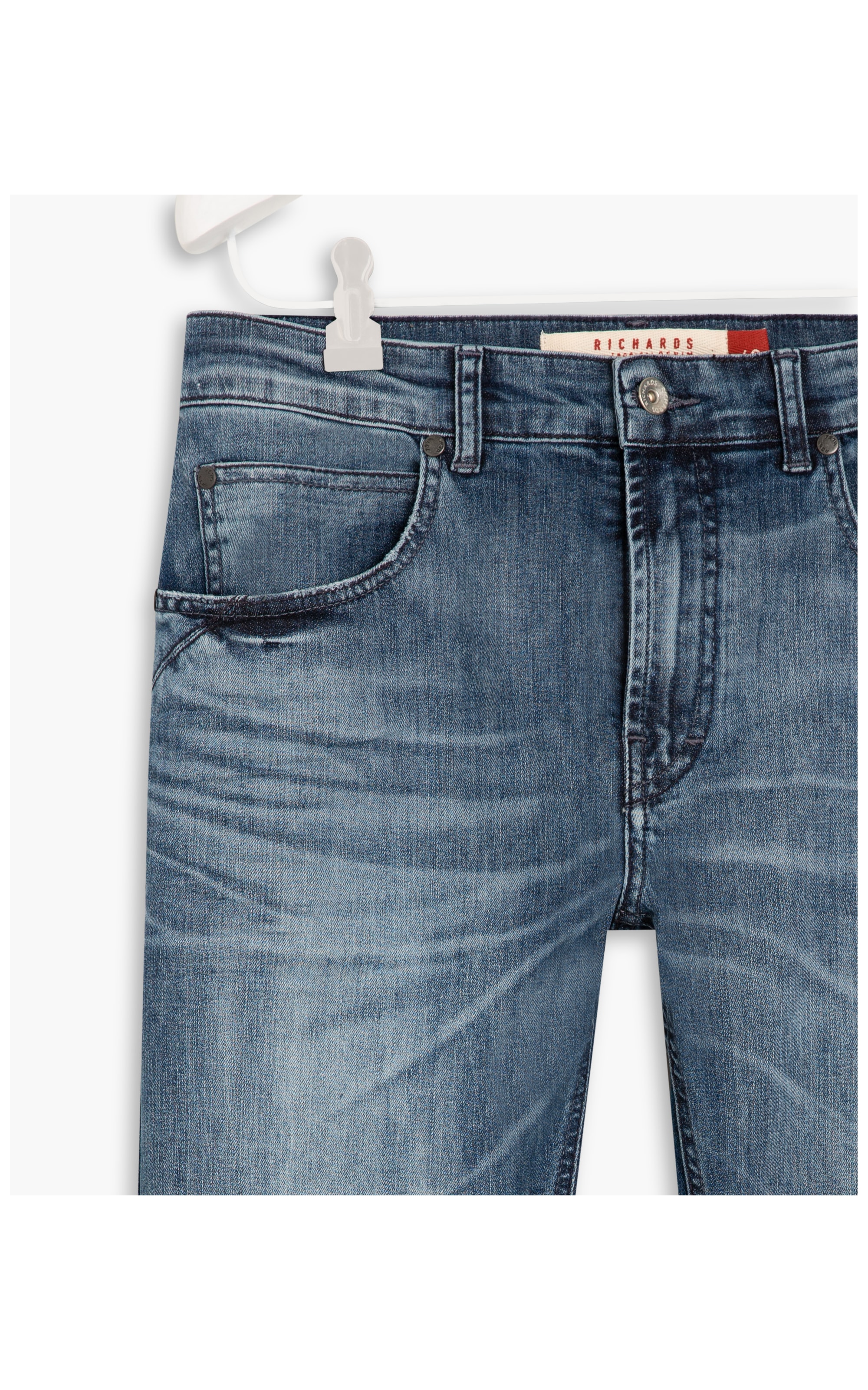 Calça Deep Blue Skinny Mat                                         