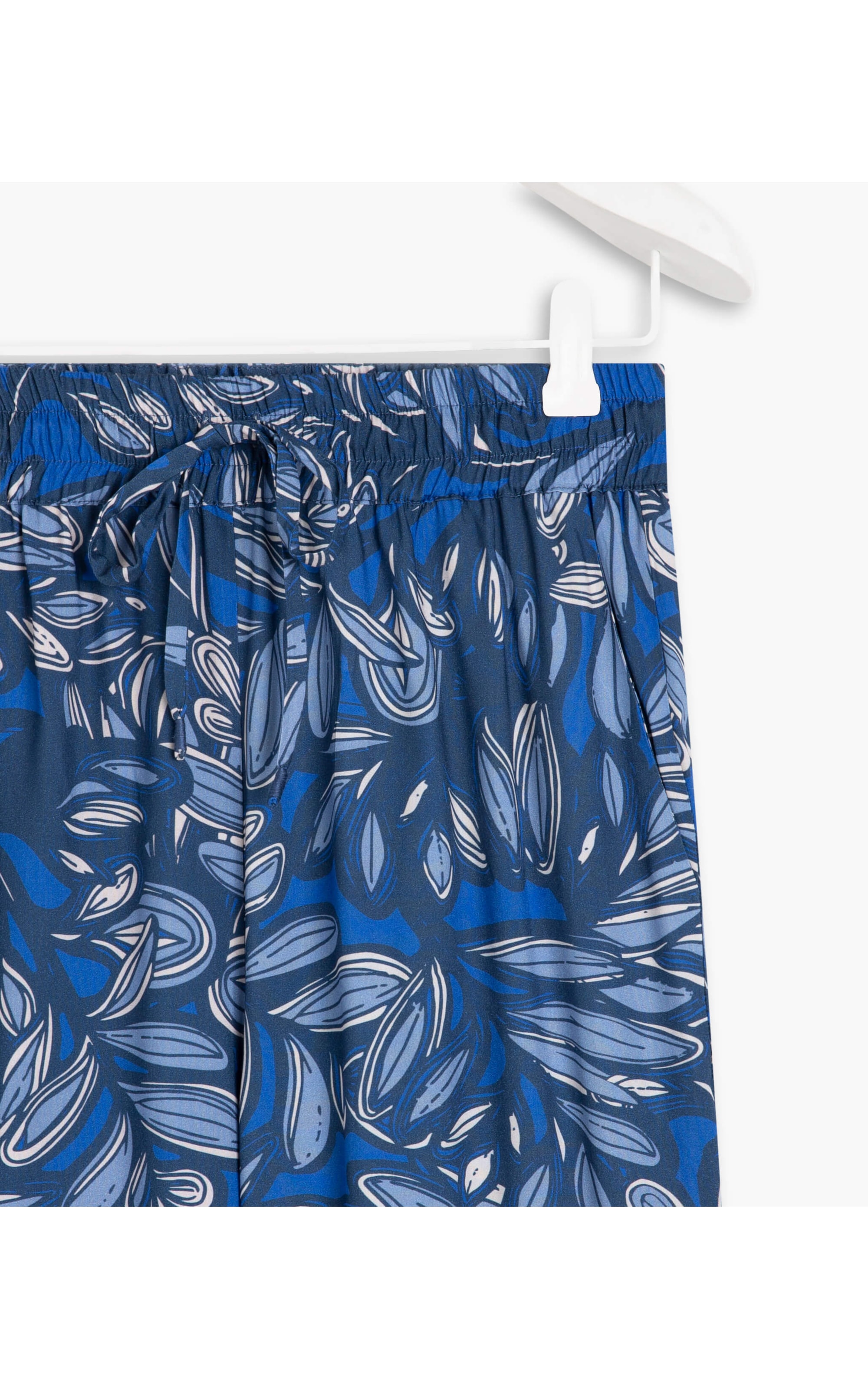 Calça Falesia Barrado Viscose Royal