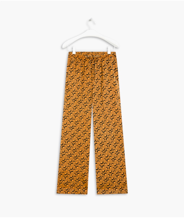 Calça Falesia Est Leques Laranja