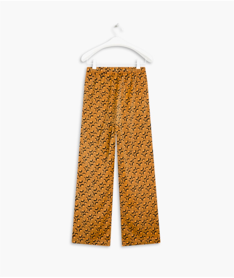 Calça Falesia Est Leques Laranja