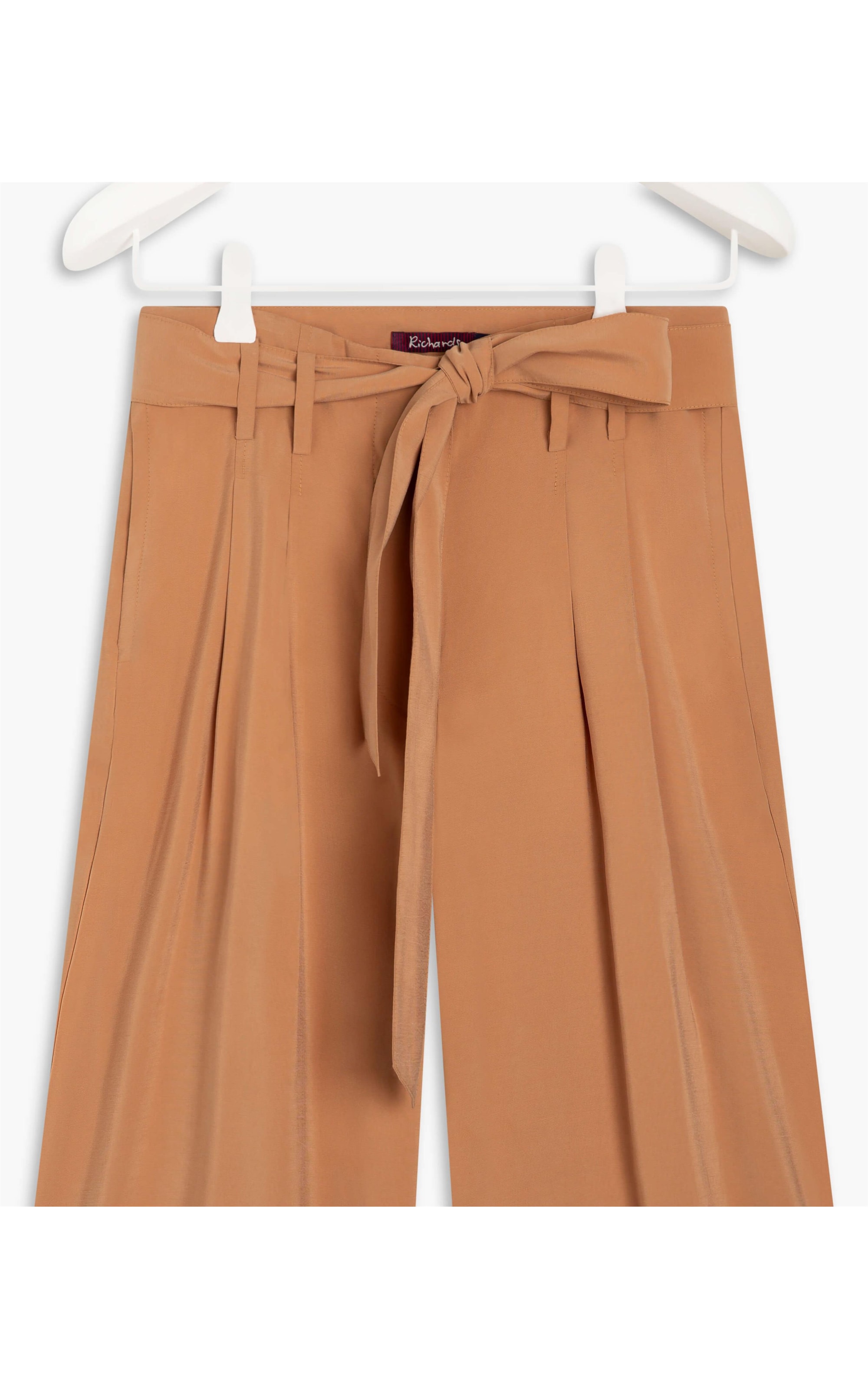 Calça Ferrara Cupro Caramelo