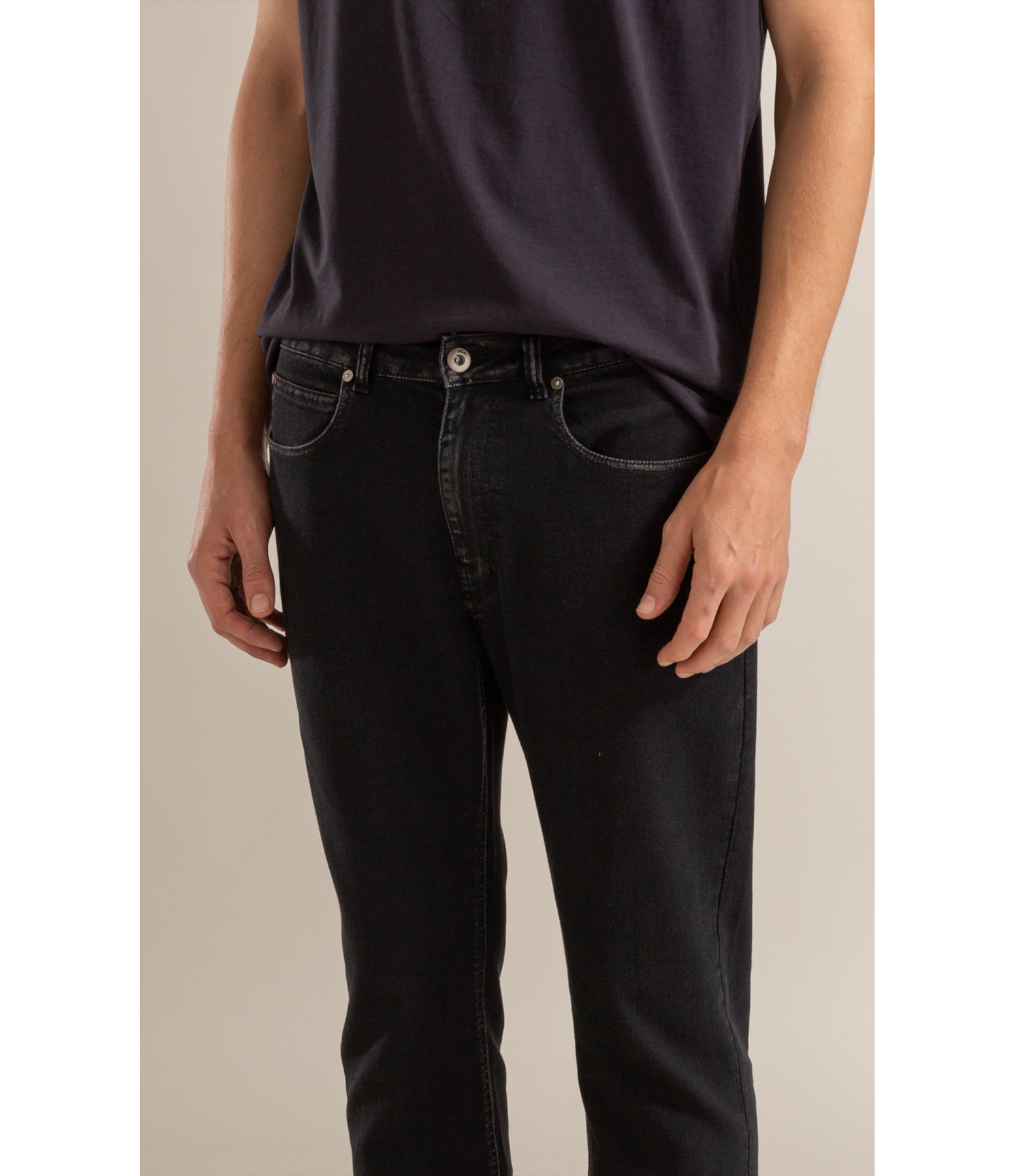 Calça First Black  2030-Lav. Black C/ Luva