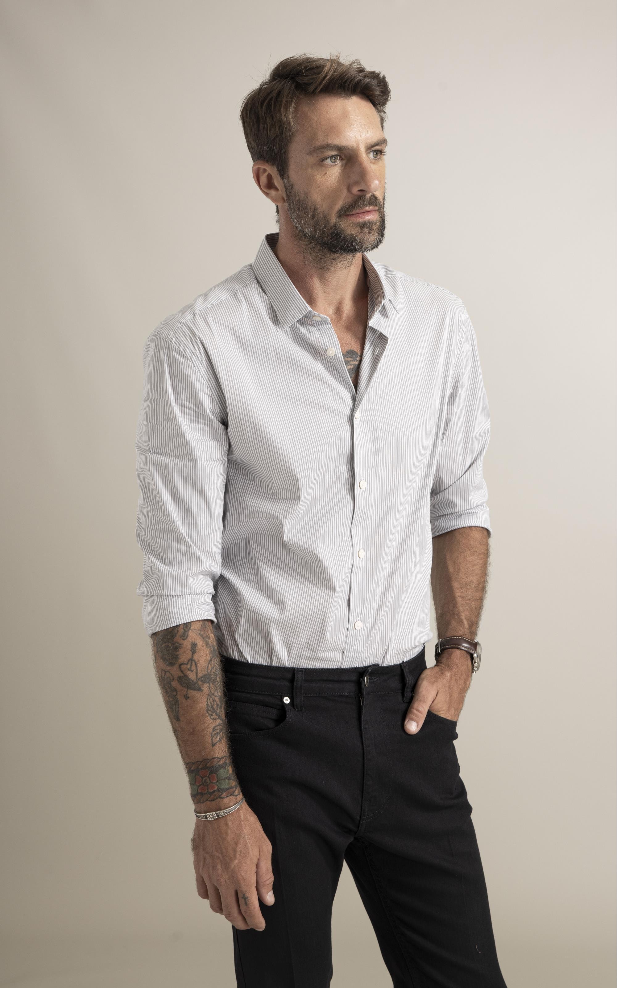 Calça First Black  35 Lav.Amaciado