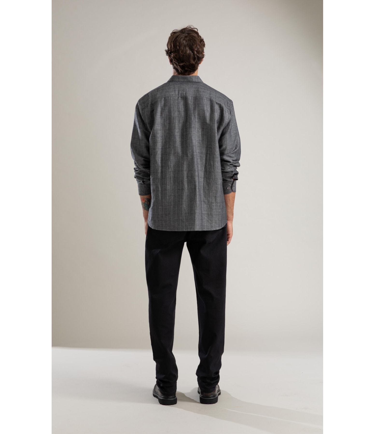 Calça First Black Custom Fit Five Pockets 2030-Lav.Black C/ Luva