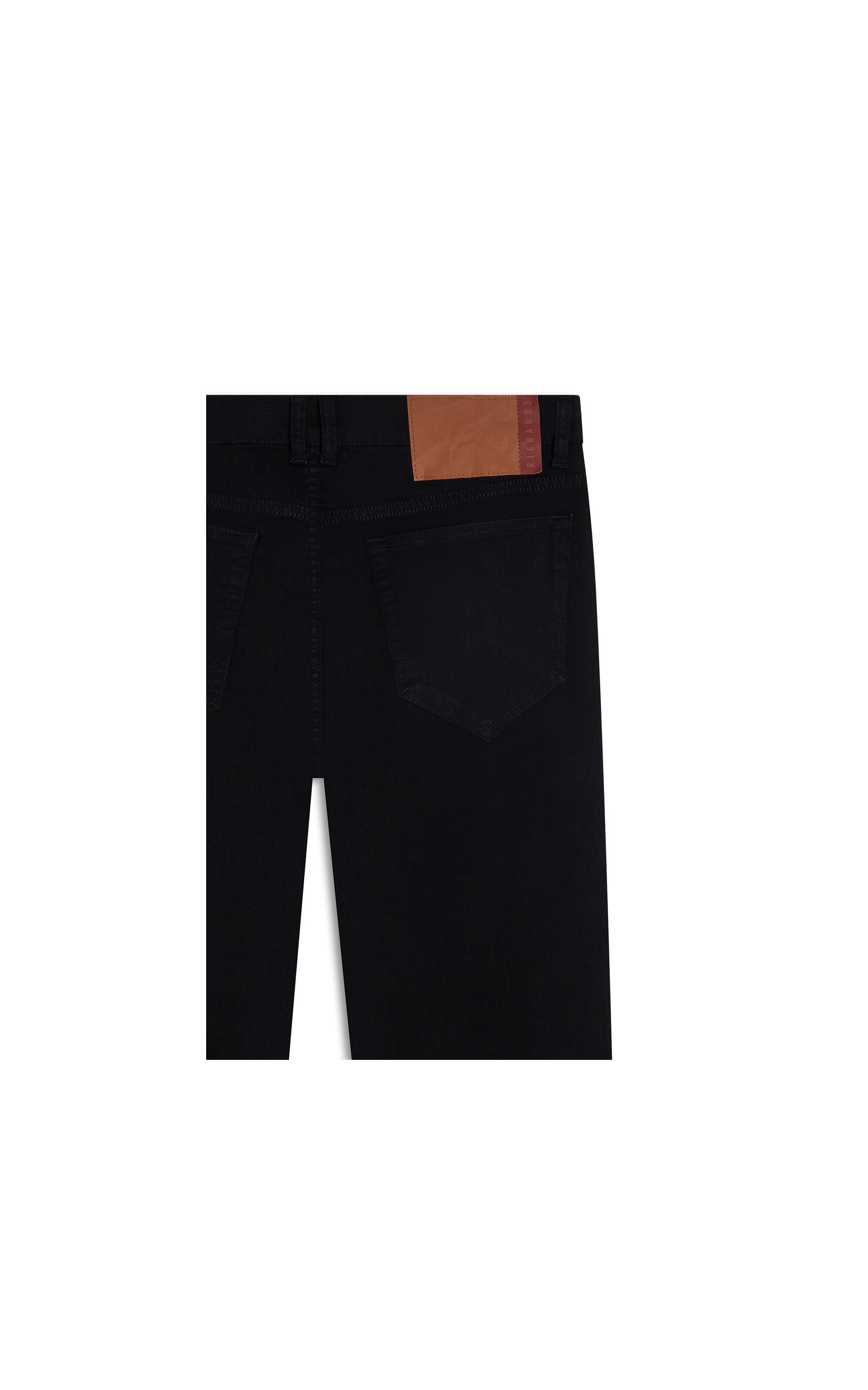 Calça First Black Custom Fit Five Pockets 2030-Lav.Black C/ Luva