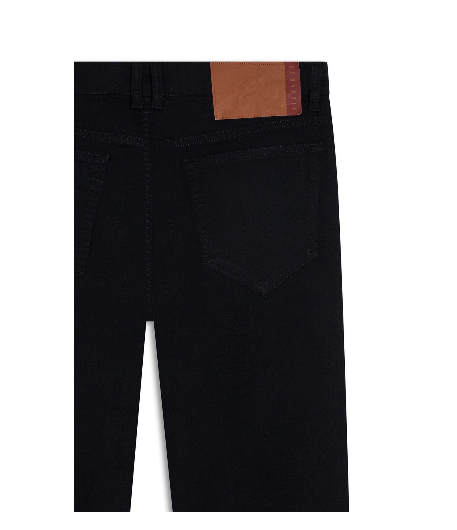 Calça First Black Custom Fit Five Pockets 2030-Lav.Black C/ Luva