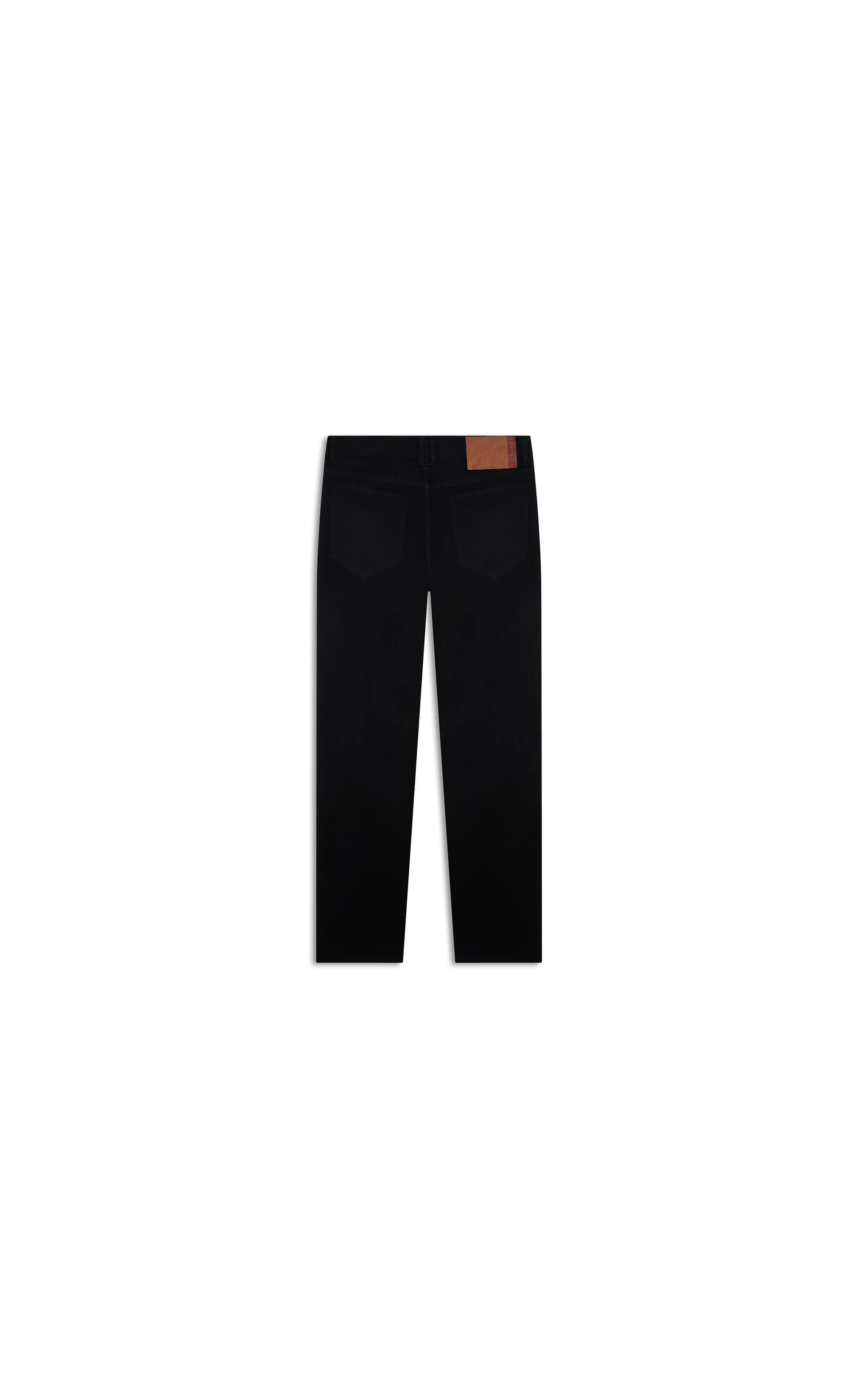 Calça First Black Custom Fit Five Pockets 2030-Lav.Black C/ Luva