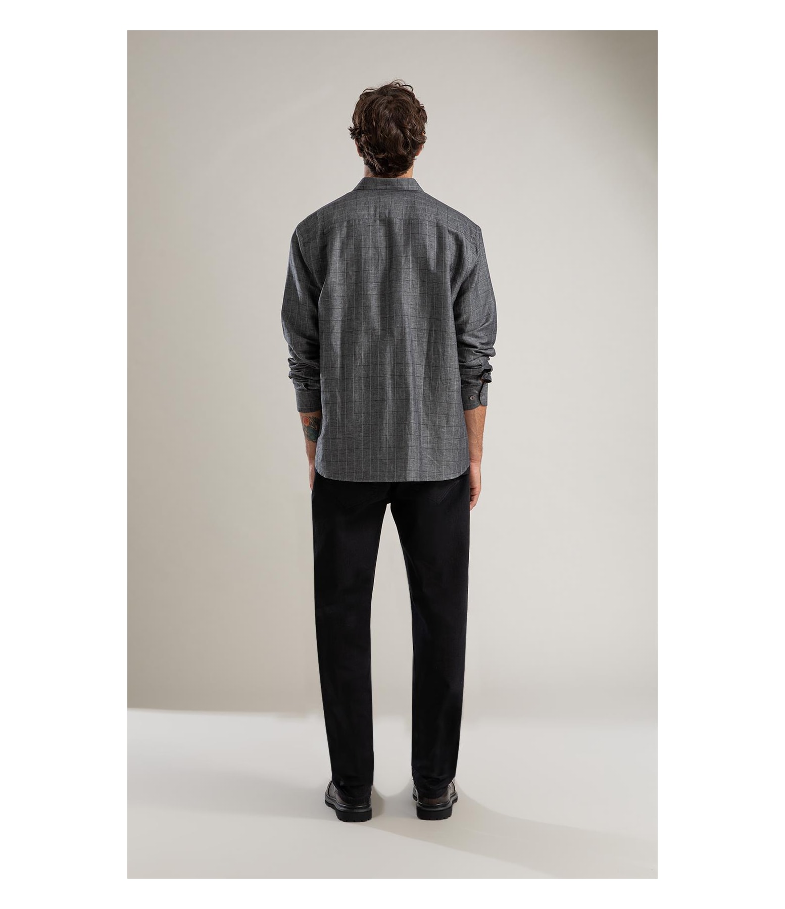 Calça First Black Custom Fit Five Pockets 2030-Lav.Black C/ Luva