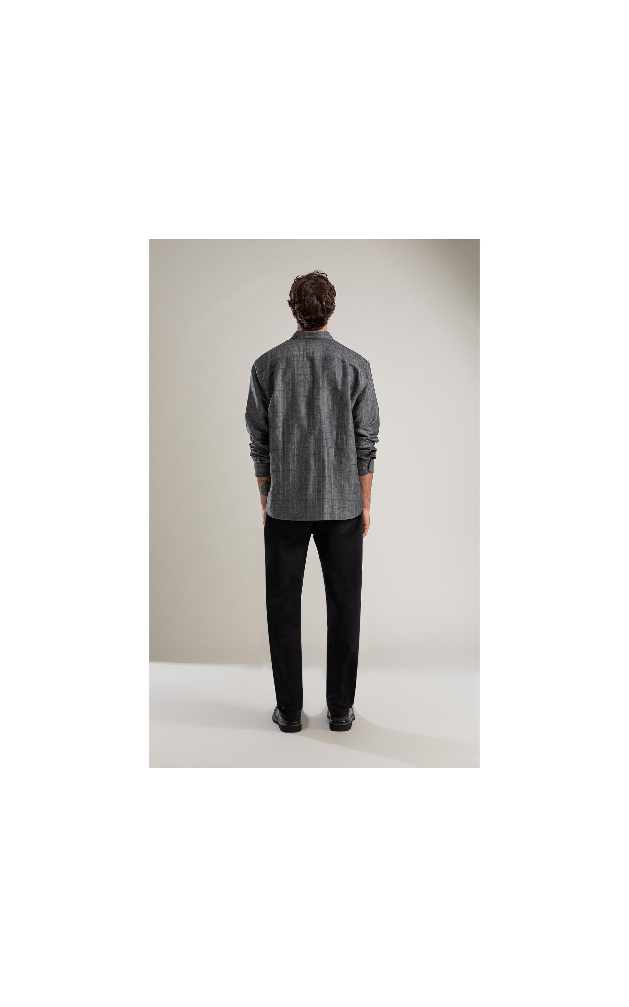 Calça First Black Custom Fit Five Pockets 2030-Lav.Black C/ Luva