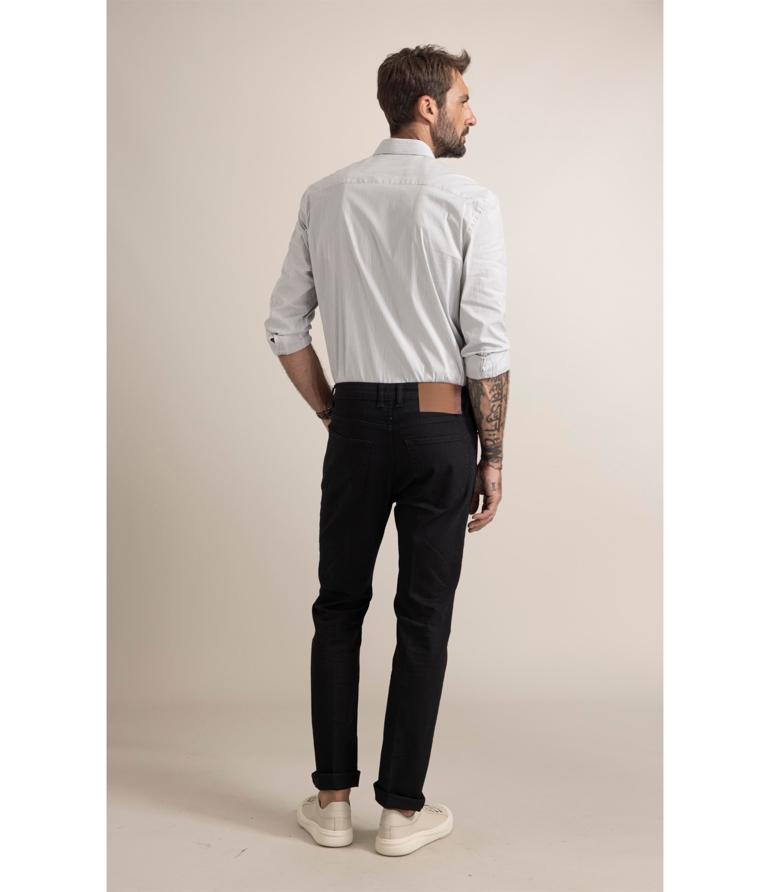 Calça First Black Lav. Escura