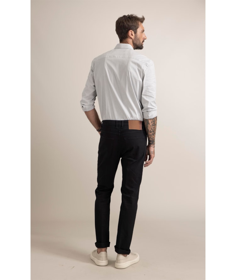 Calça First Black Lav. Escura