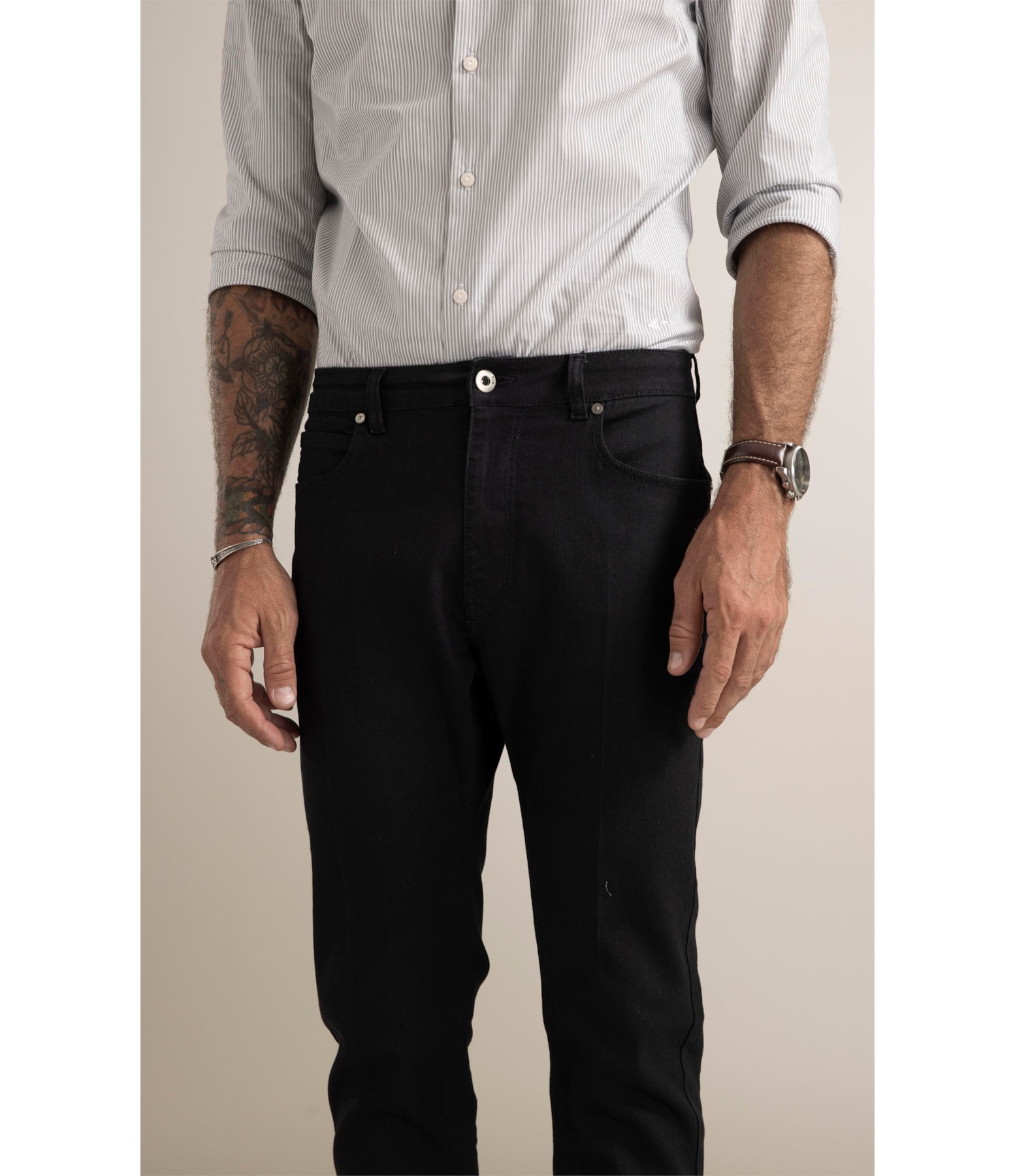 Calça First Black Lav. Escura