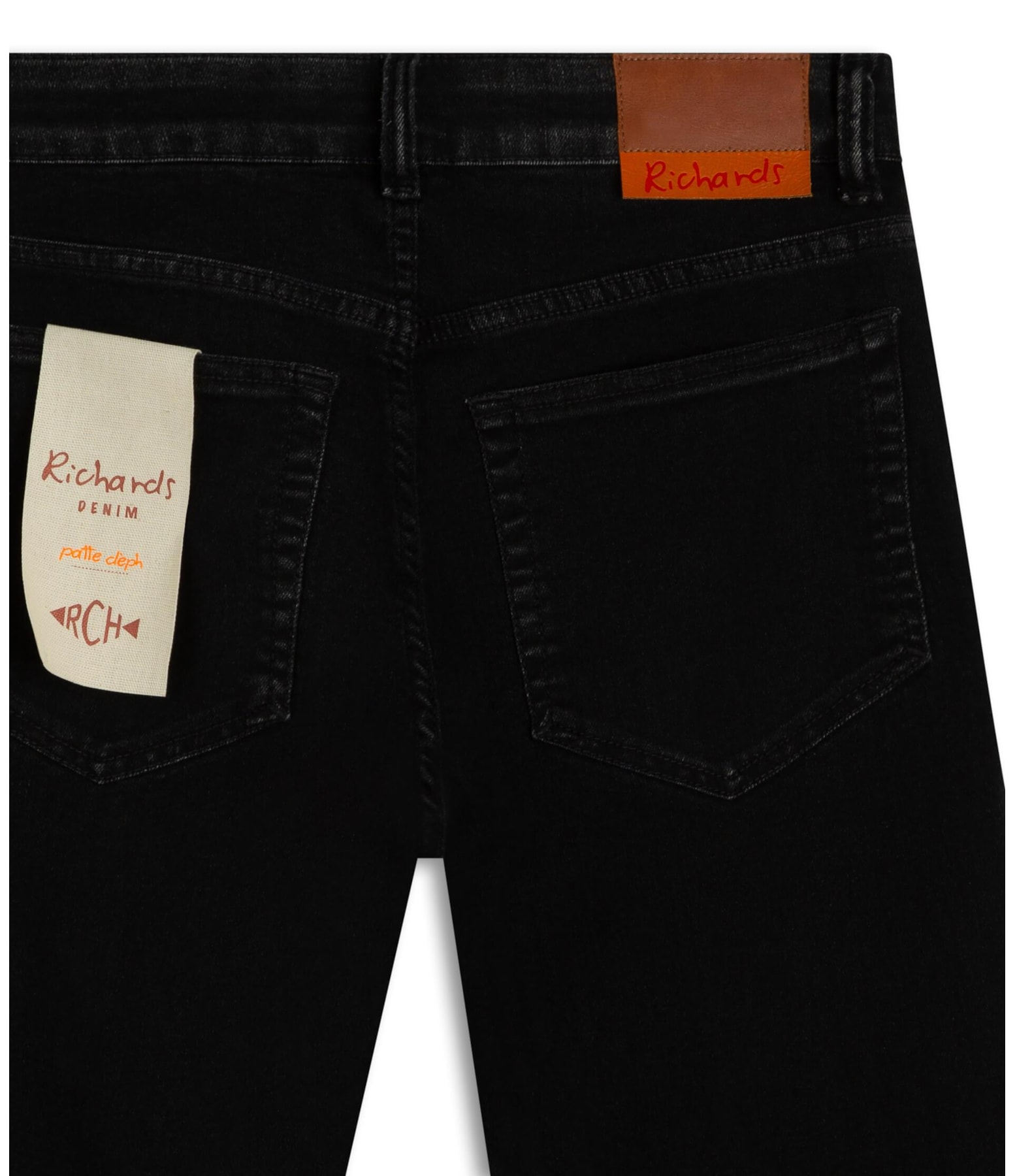 Calça First Black Patte d Eph Fefa 2030-Lav.Black C/ Luva