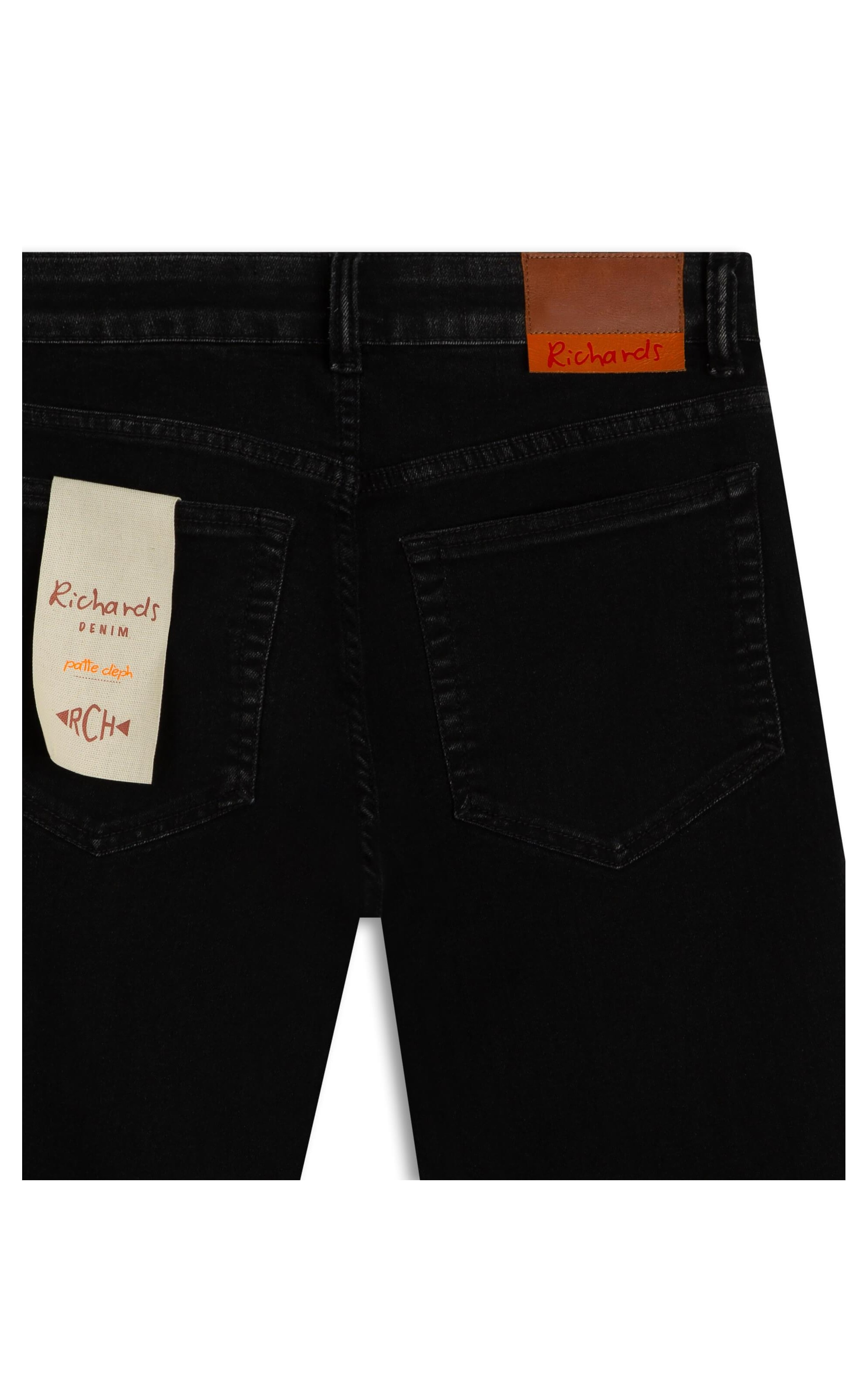 Calça First Black Patte d Eph Fefa 2030-Lav.Black C/ Luva