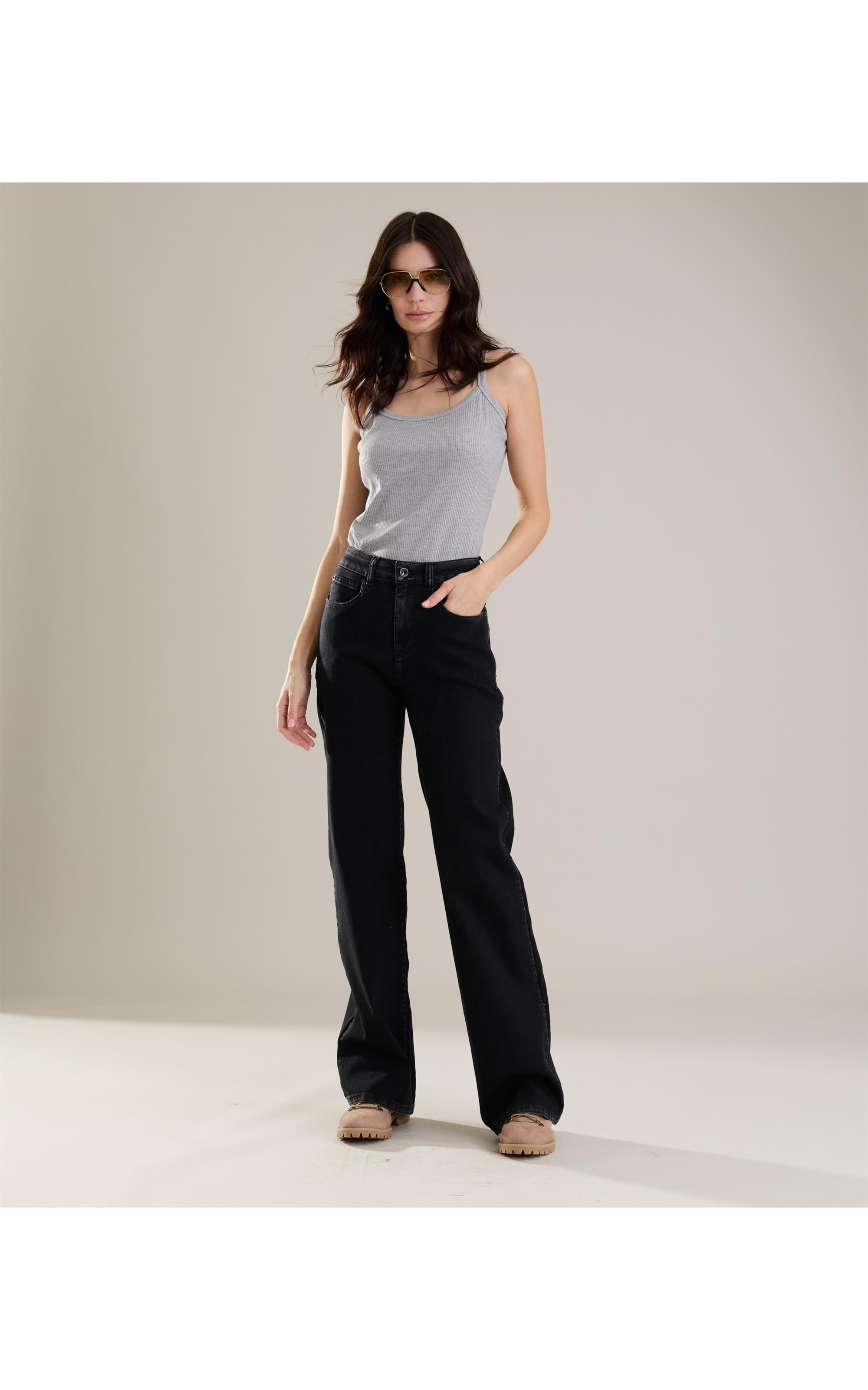Calça First Black Patte d Eph Fefa 2030-Lav.Black C/ Luva