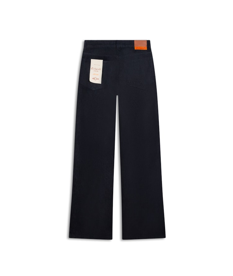 Calça First Blue Pattedeph Milena Lav. 35 Amaciado