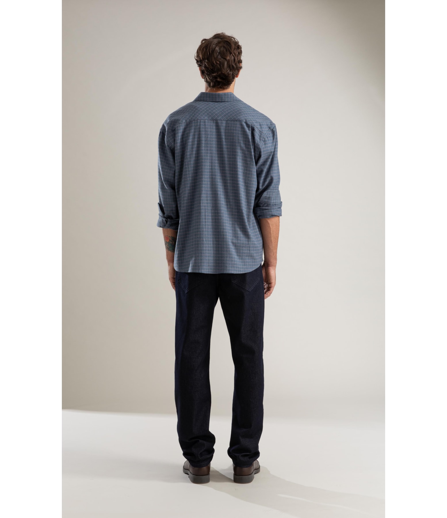 Calça First Blue Tradicional Ivan Lav.Amaciado