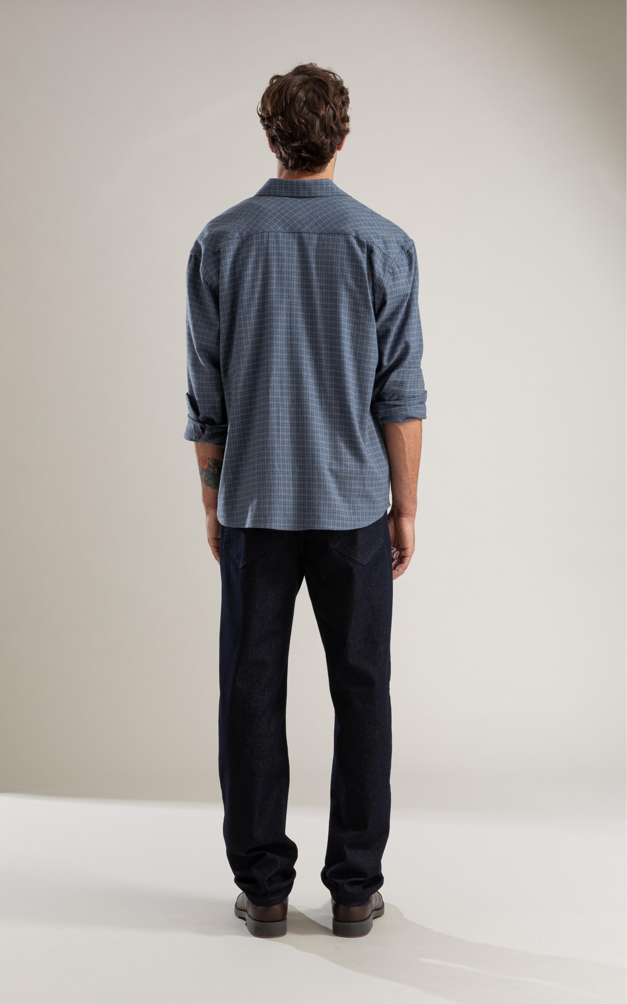 Calça First Blue Tradicional Ivan Lav.Amaciado