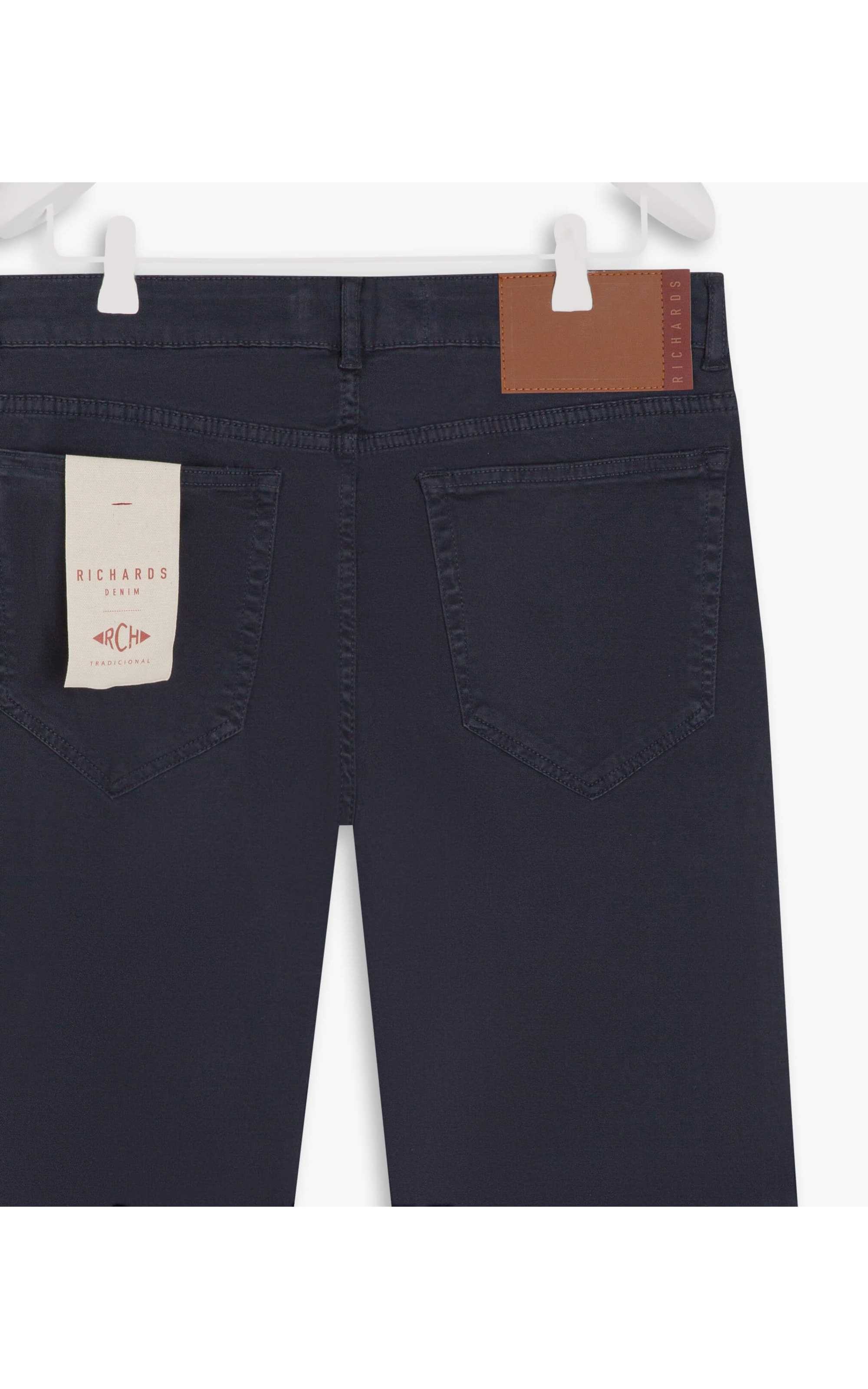 Calça Five Pockets Color Modal Dark Navy