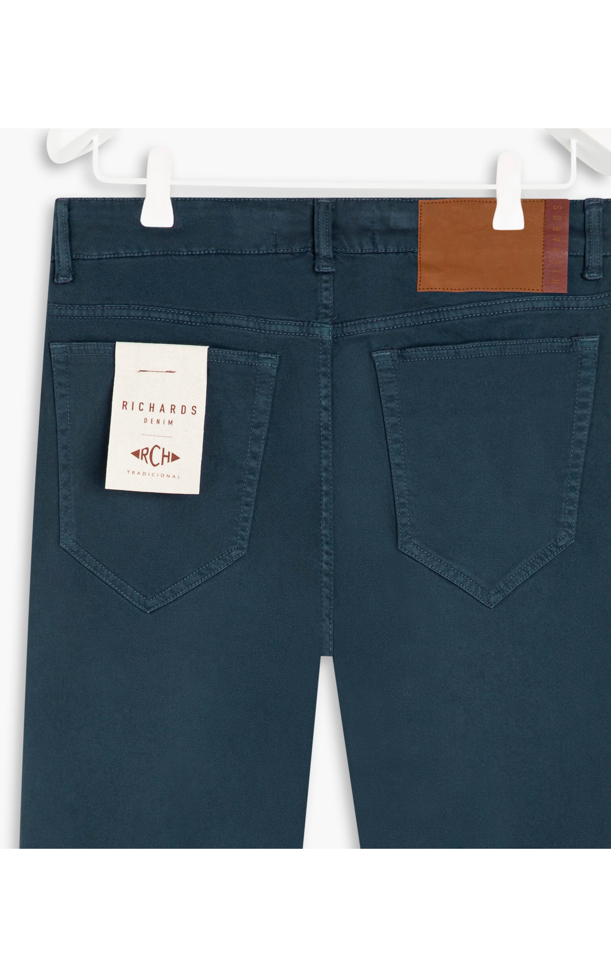 Calça Five Pockets Color Modal Marinho