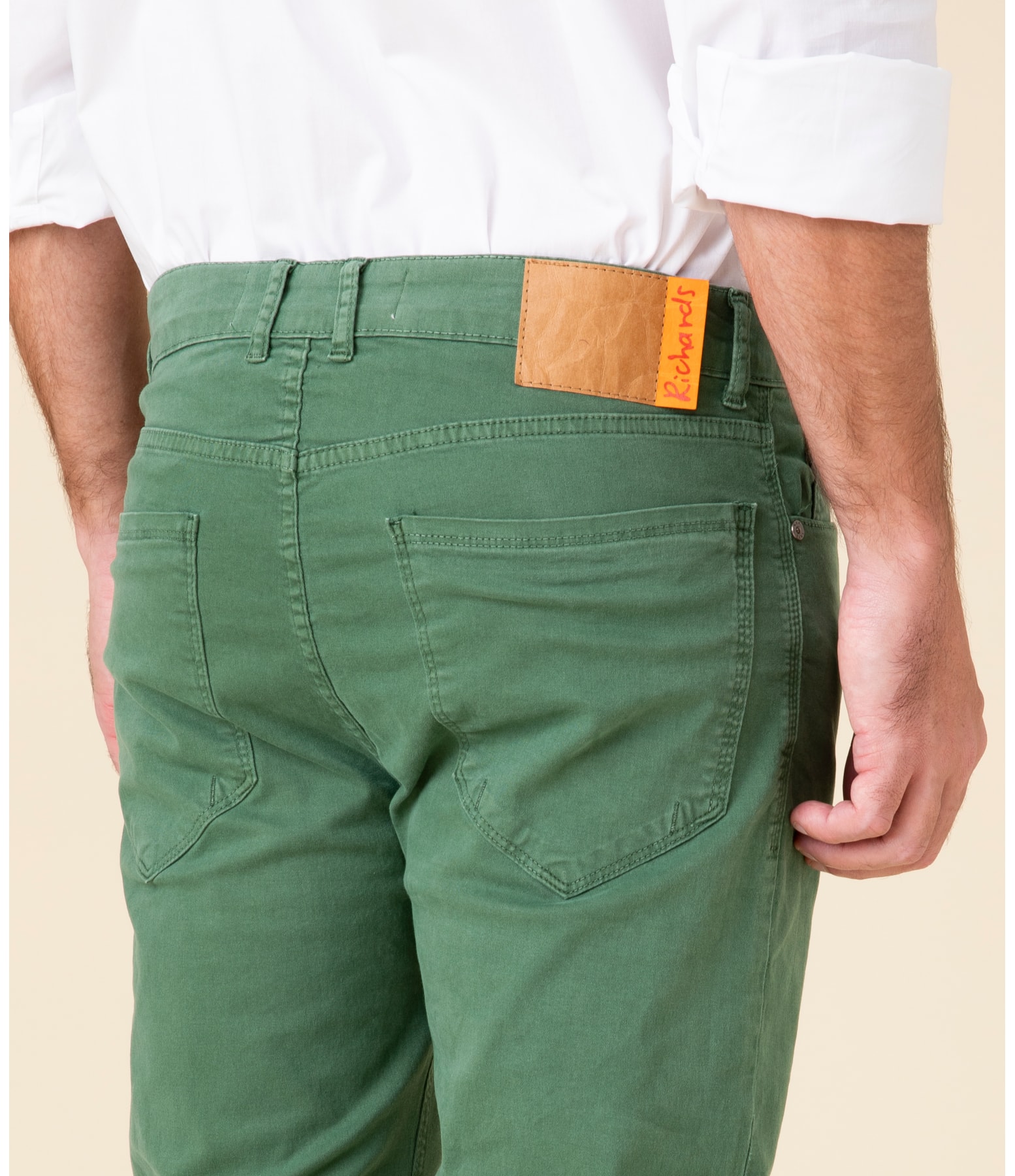 Calça Five Pockets Color Twill Bottle