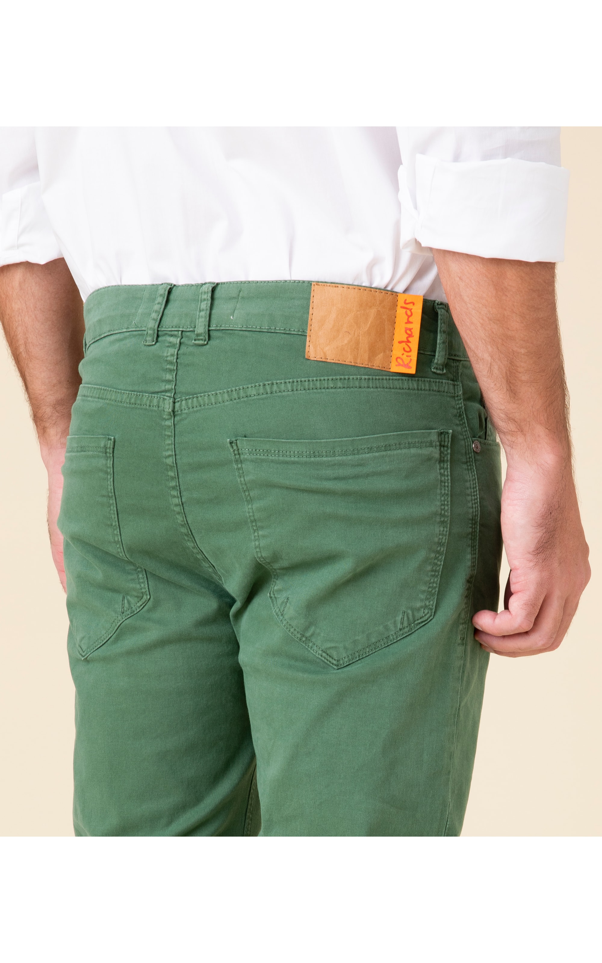 Calça Five Pockets Color Twill Bottle