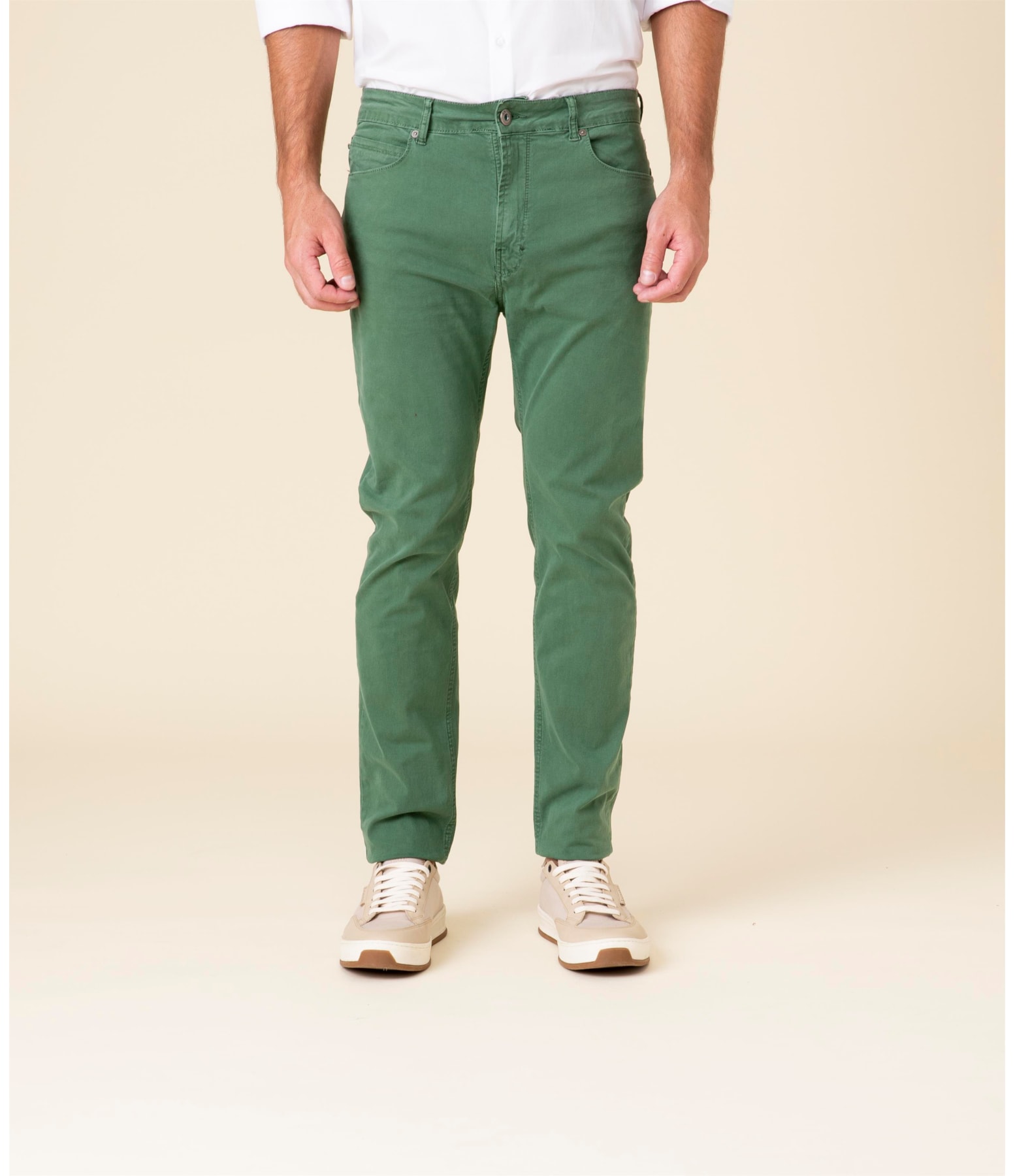 Calça Five Pockets Color Twill Bottle