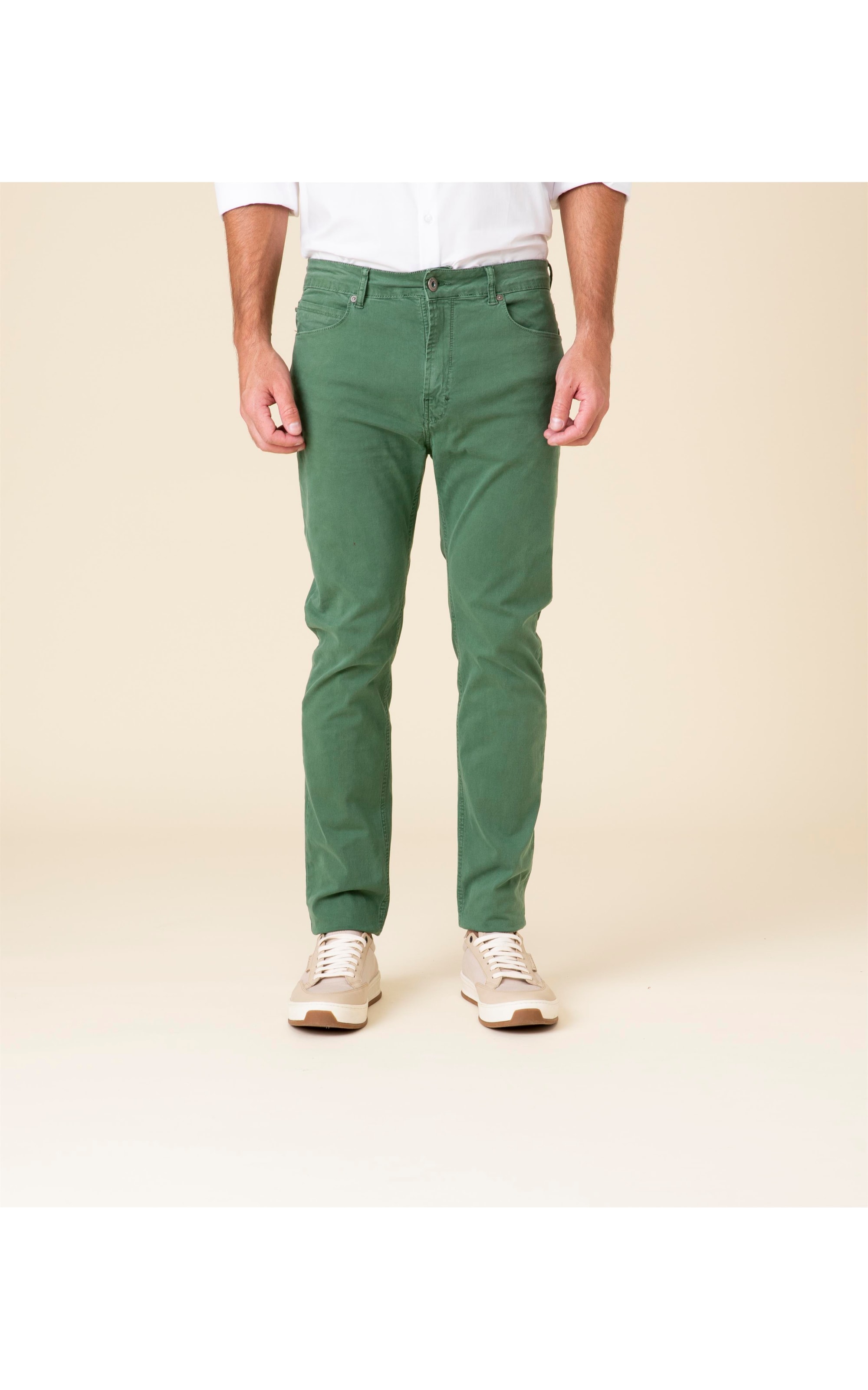 Calça Five Pockets Color Twill Bottle