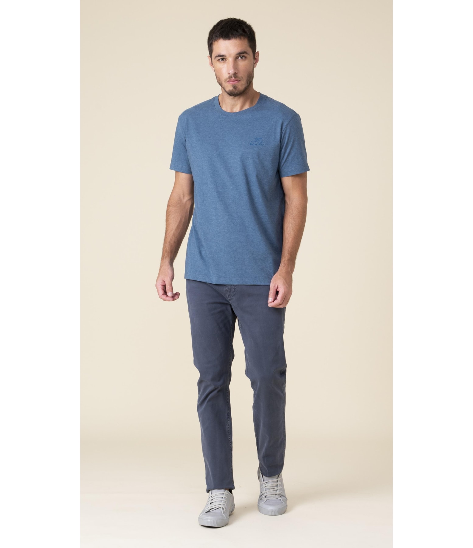 Calça Five Pockets Color Twill Marinho
