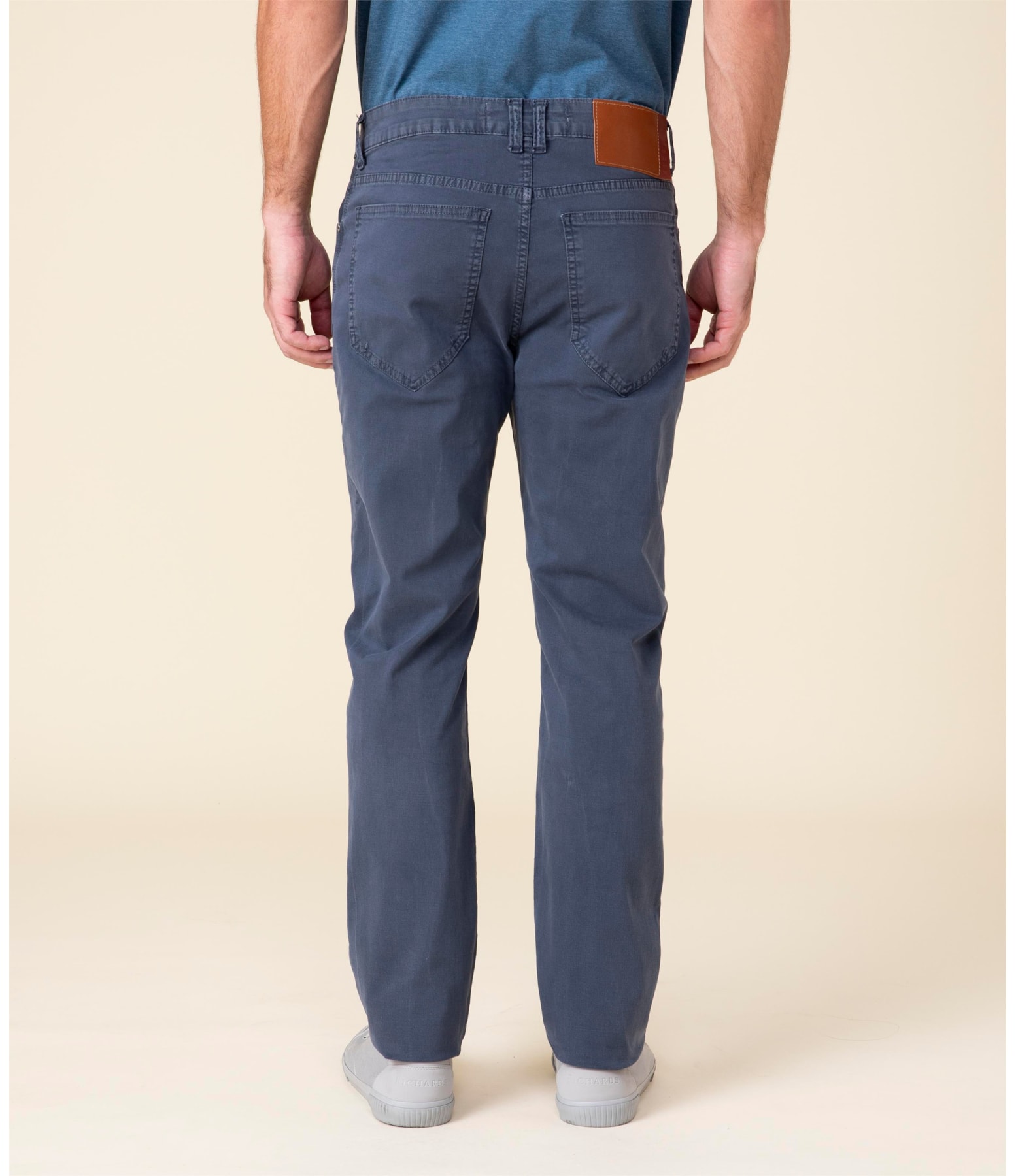 Calça Five Pockets Color Twill Marinho