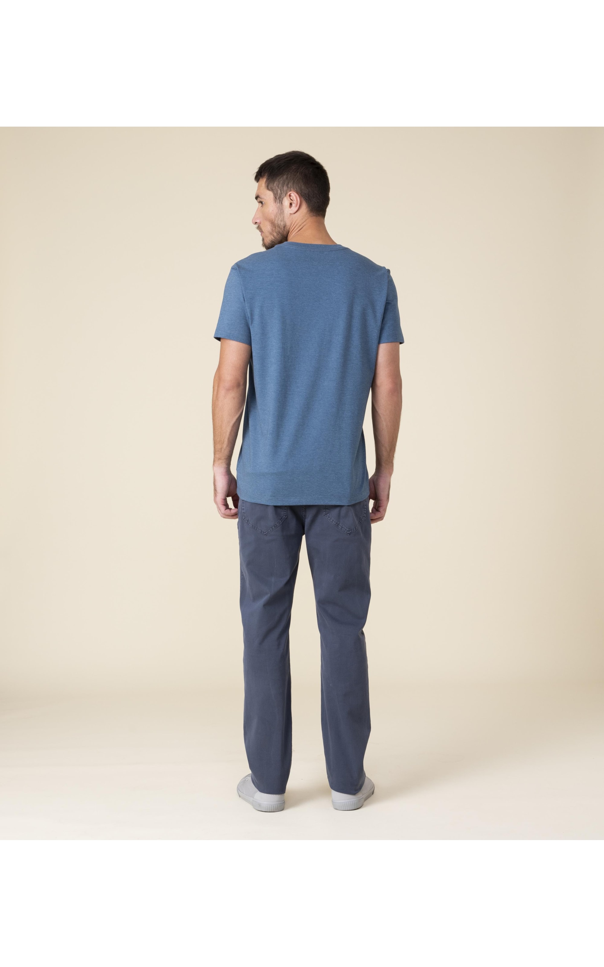 Calça Five Pockets Color Twill Marinho
