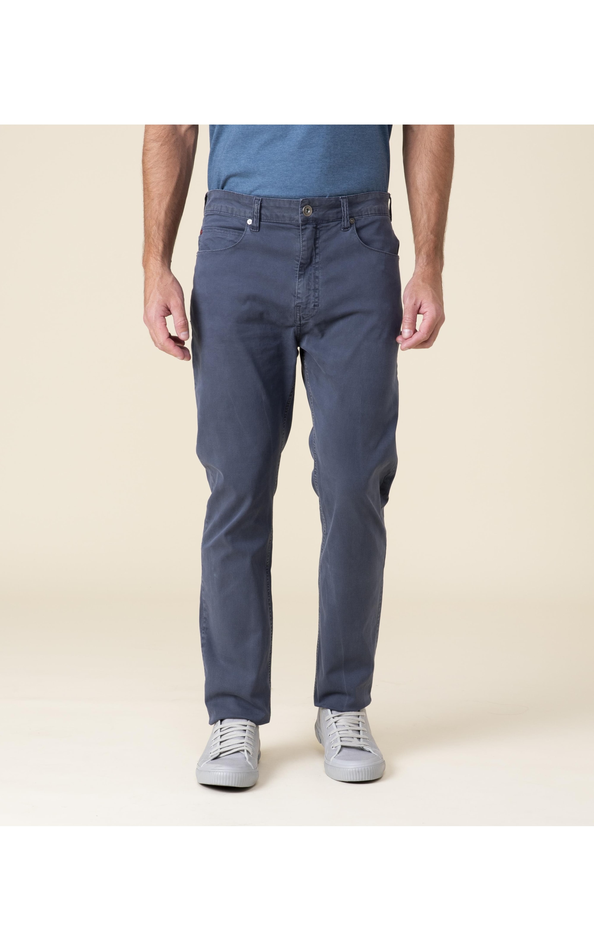Calça Five Pockets Color Twill Marinho