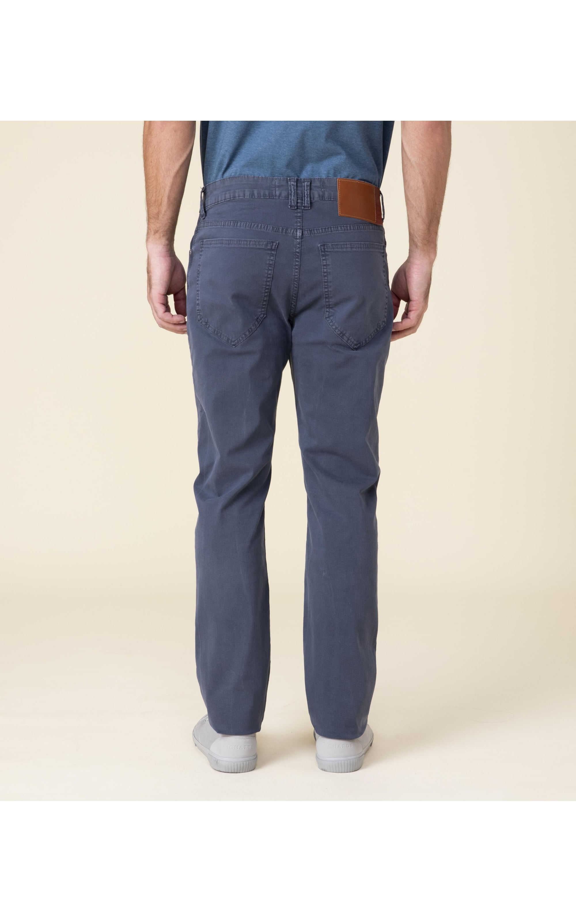Calça Five Pockets Color Twill Marinho