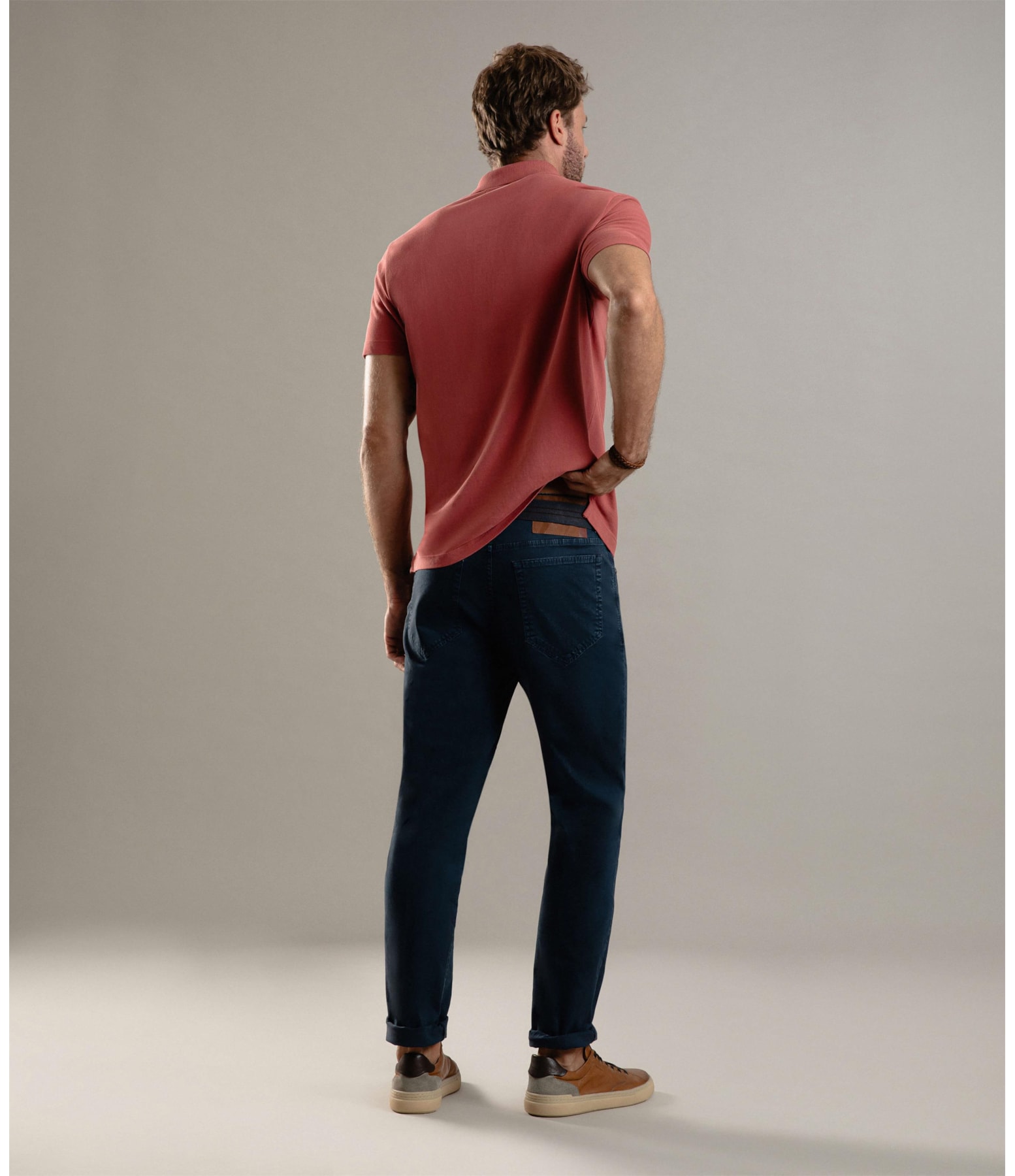 Calça Five Pockets Color Twill Power Dark Navy