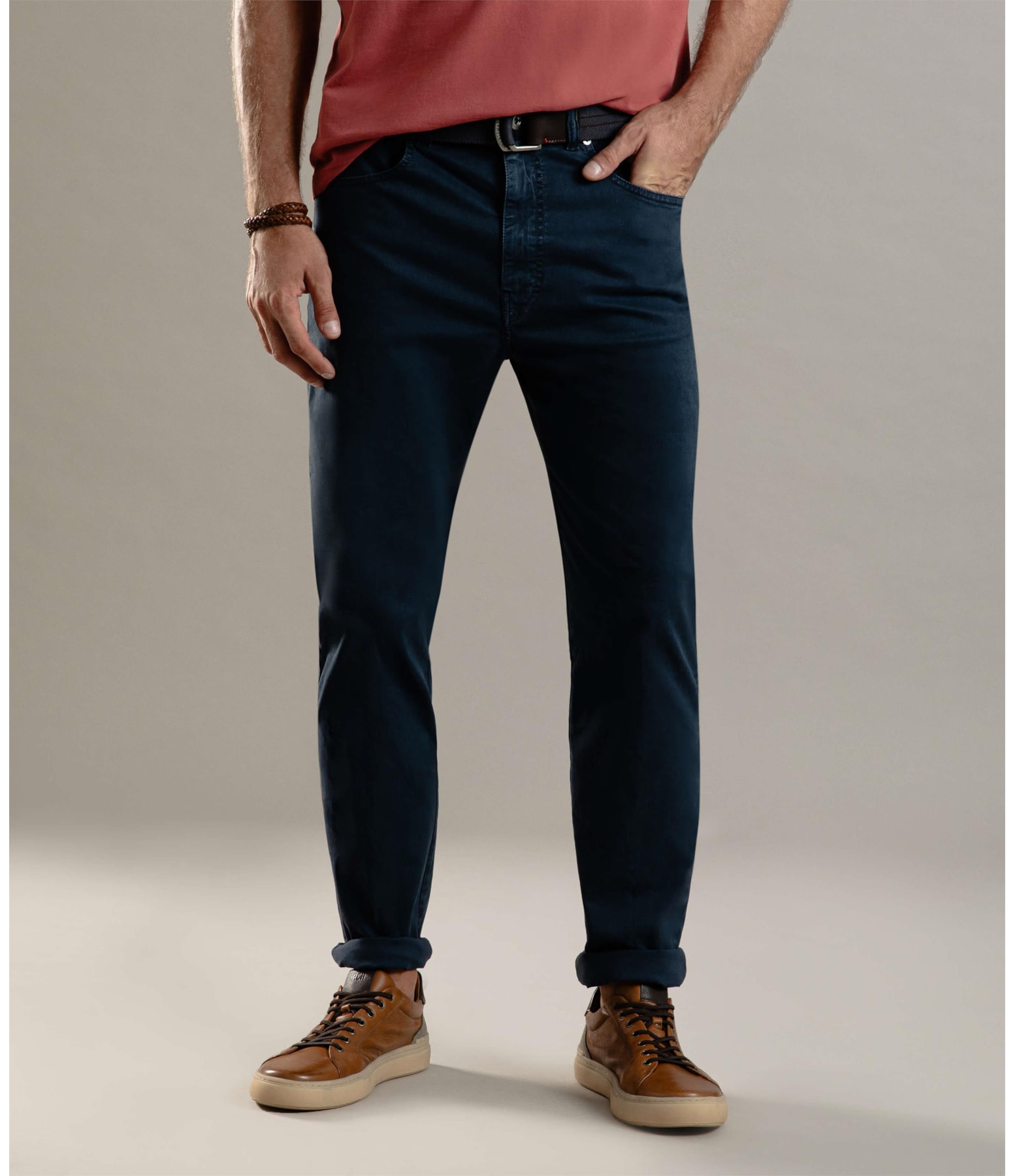 Calça Five Pockets Color Twill Power Dark Navy