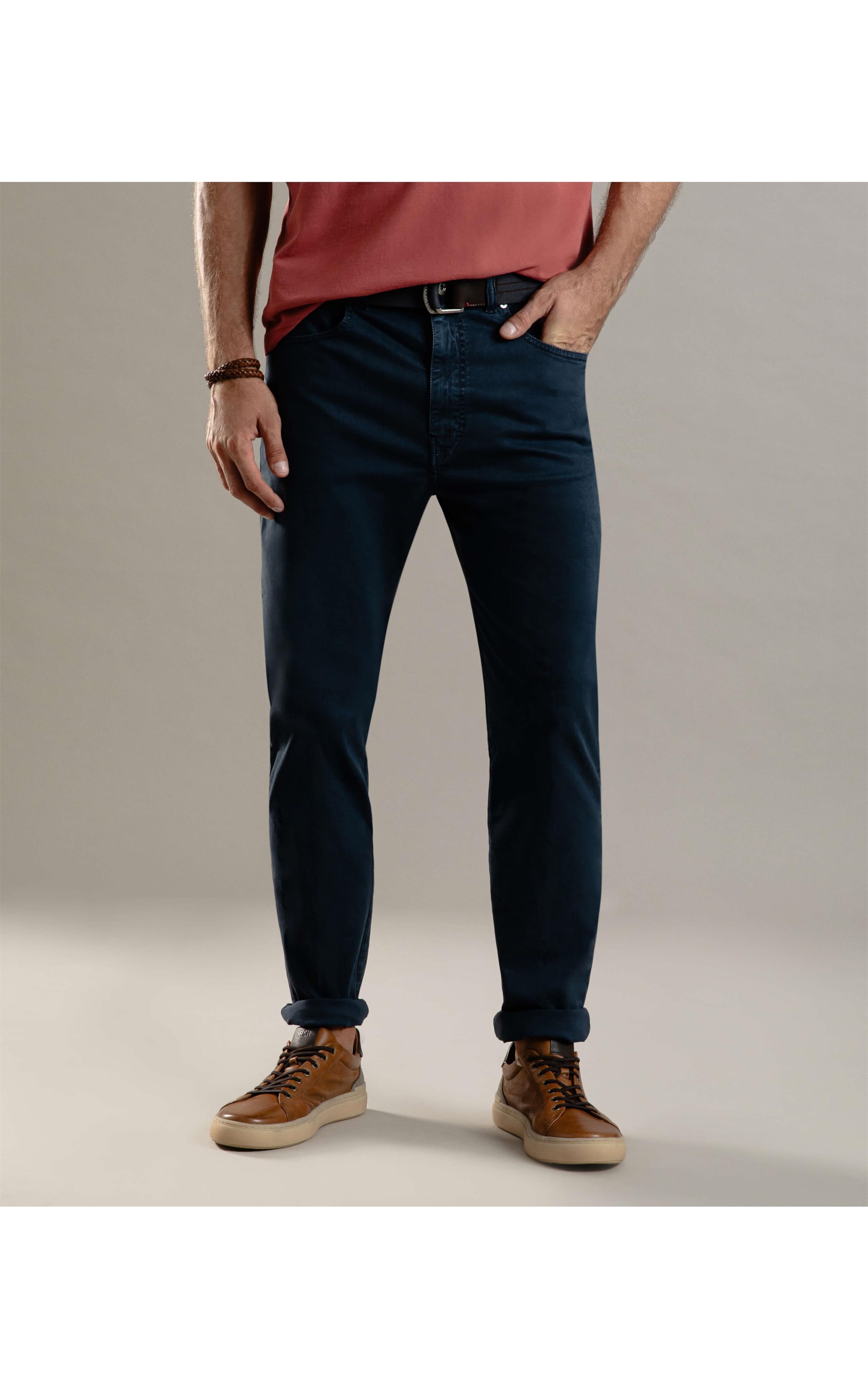 Calça Five Pockets Color Twill Power Dark Navy