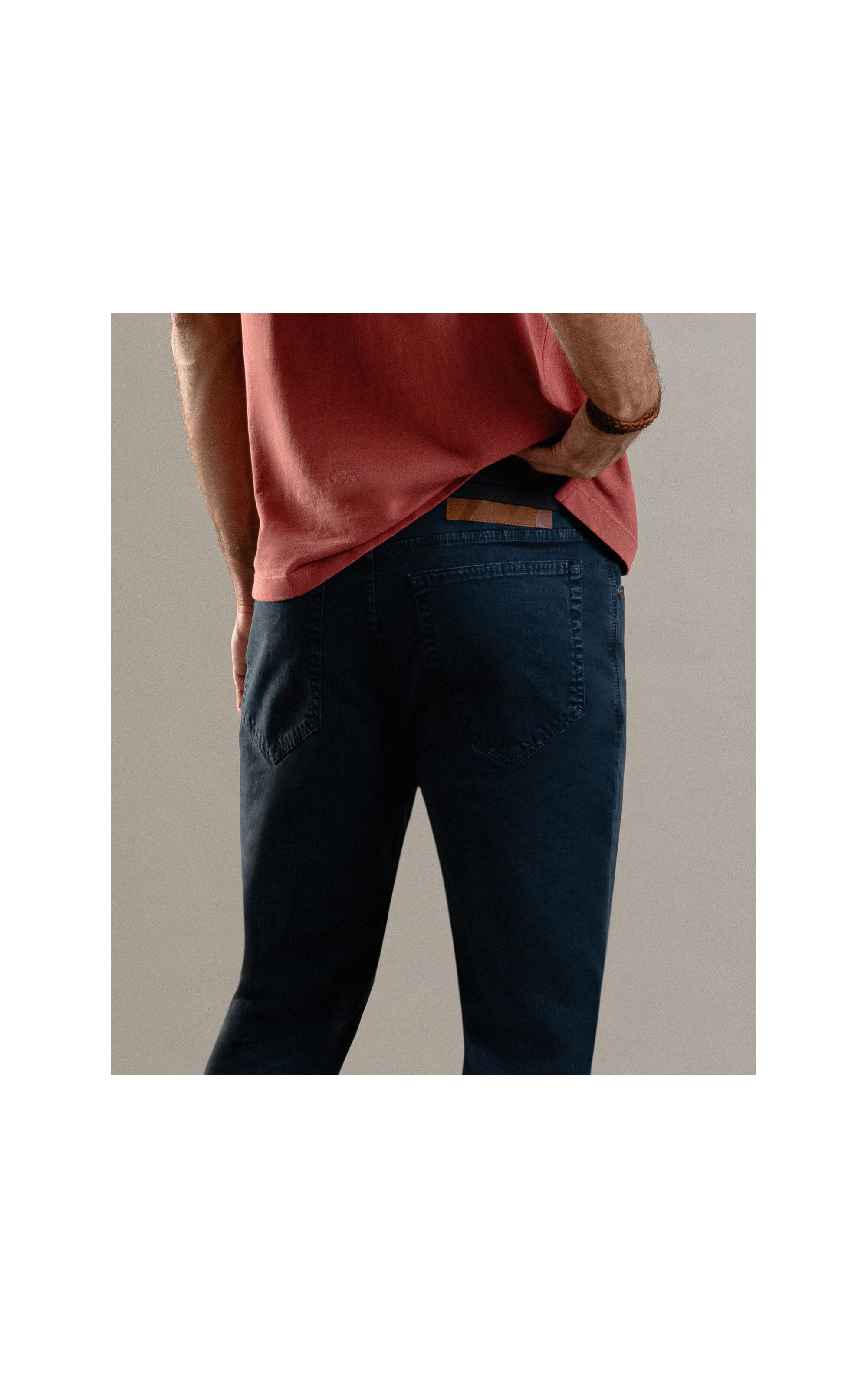 Calça Five Pockets Color Twill Power Dark Navy
