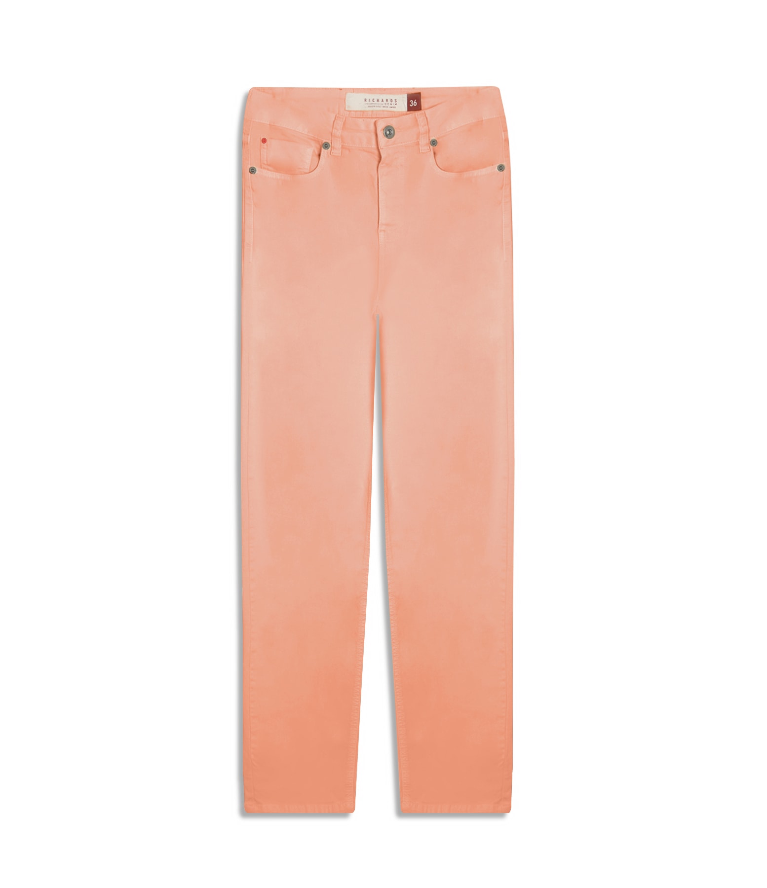 Calça Five Pockets Color Twill Power Mom Acerola