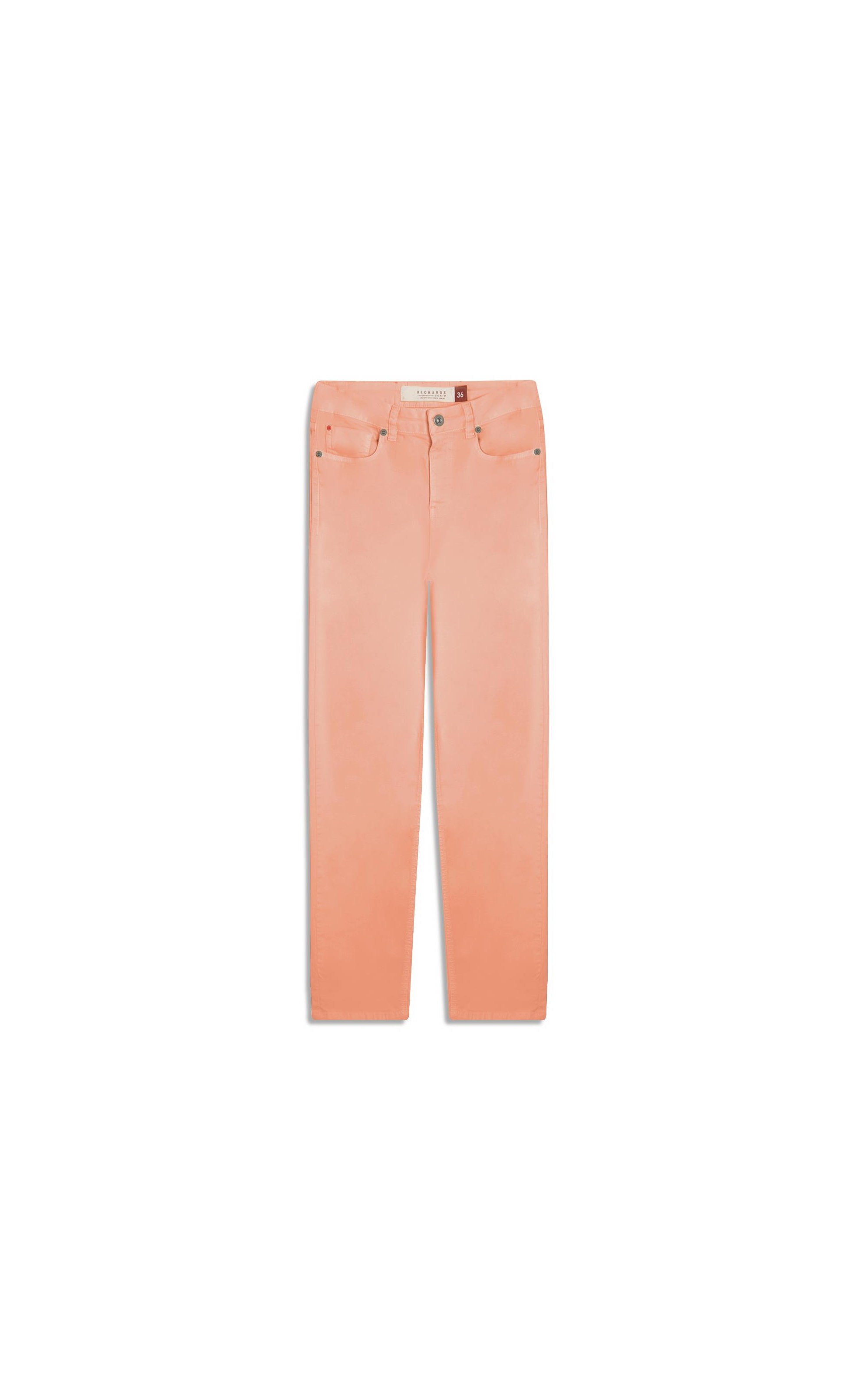 Calça Five Pockets Color Twill Power Mom Acerola