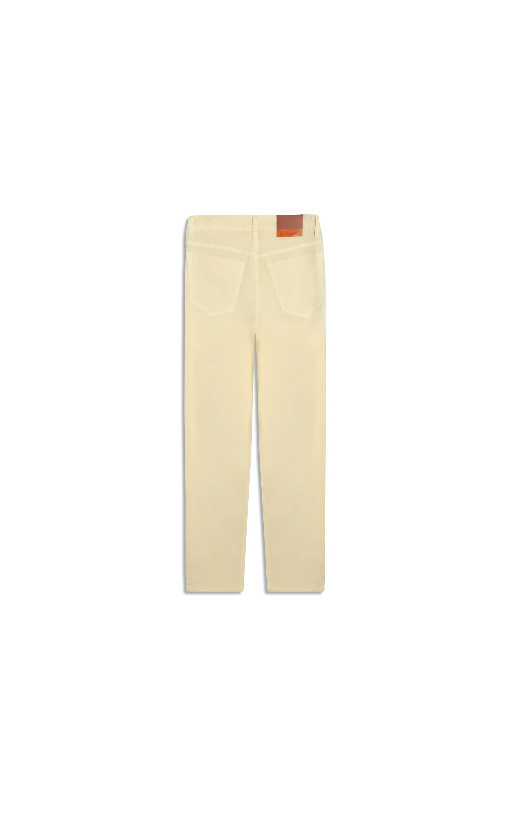 Calça Five Pockets Color Twill Power Mom Amarelo