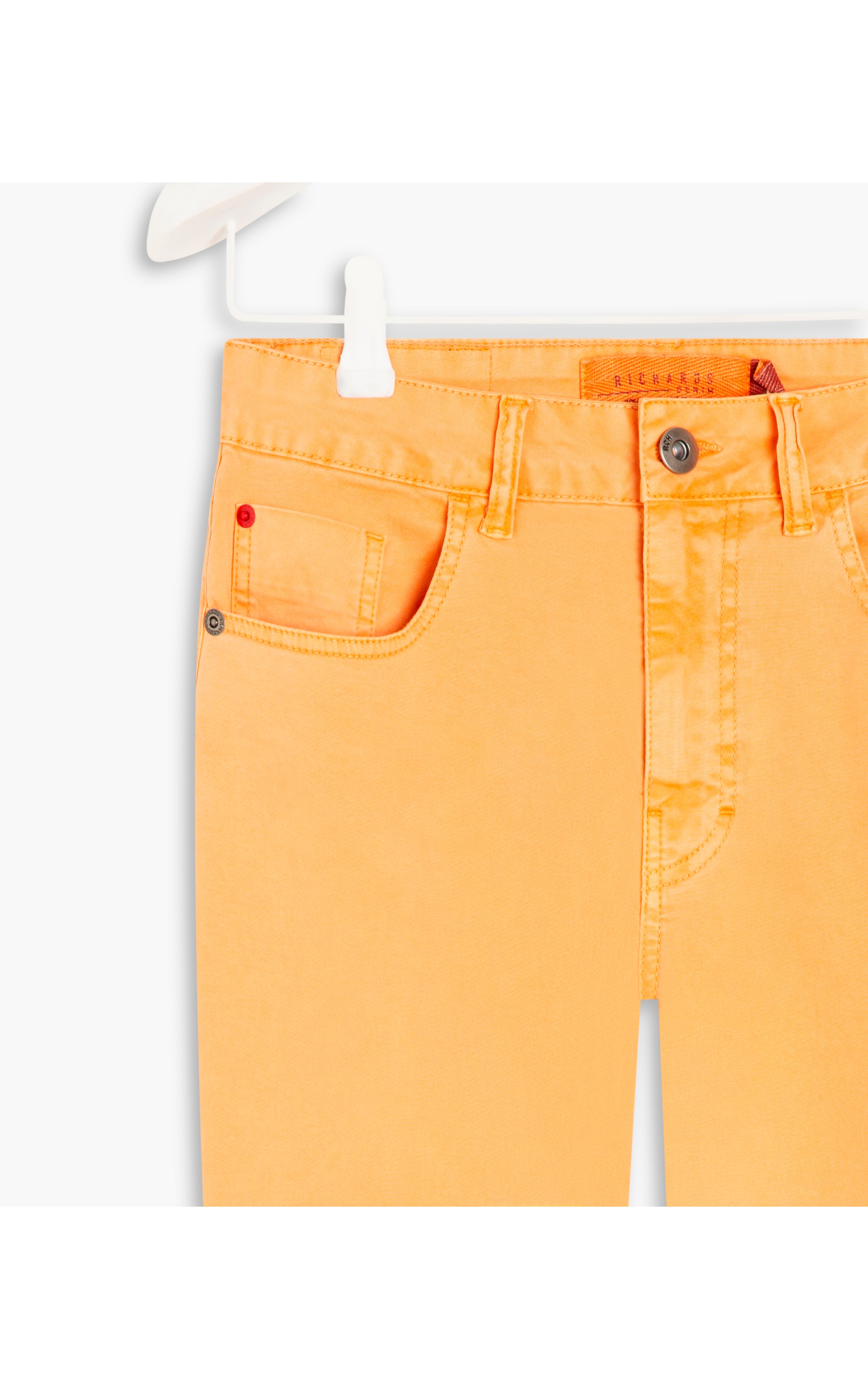 Calça Five Pockets Color Twill Power Mom Pessego
