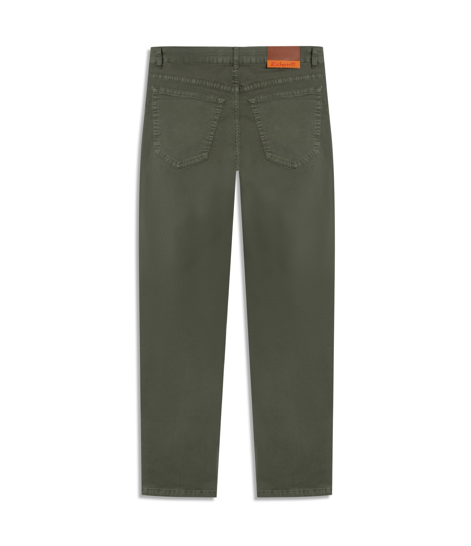 Calça Five Pockets Color Twill Power Mom Verde Escuro
