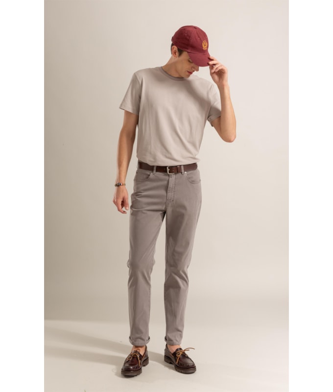 Calça Five Pockets Color Twill Power Niquel